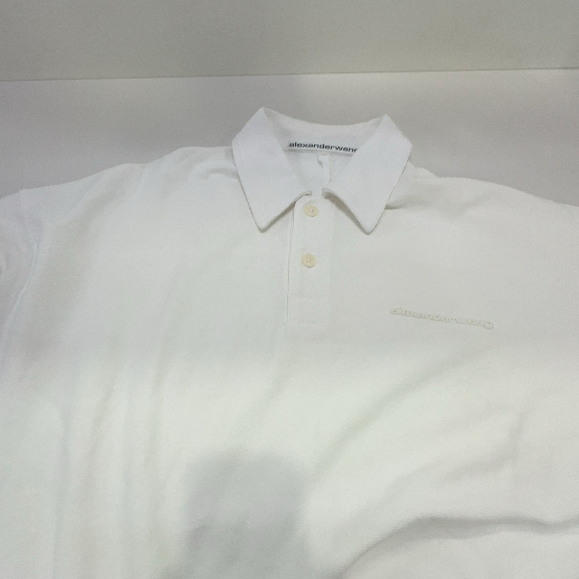 Alexander Wang Alexander Wang Logo Long Sleeve Polo Size S Size US S / EU 44-46 / 1 - 11 Thumbnail