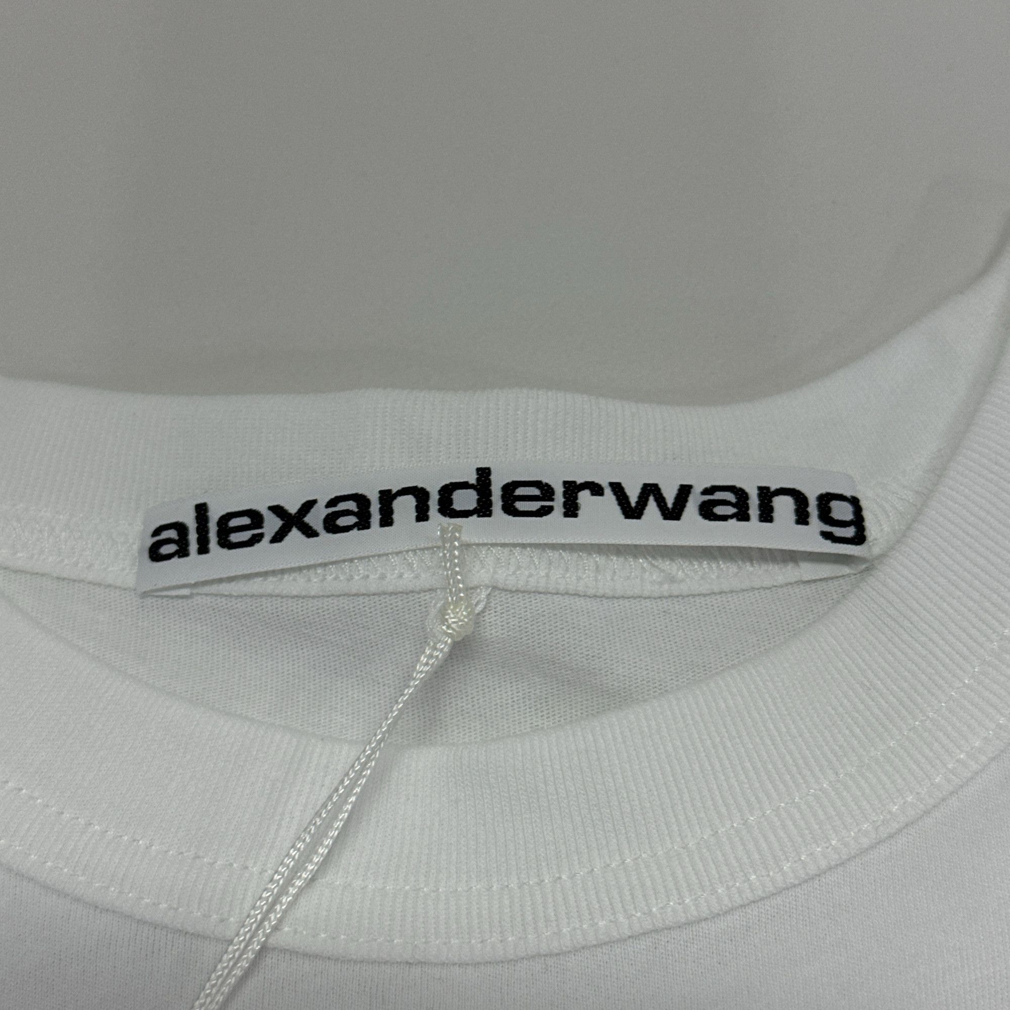 Alexander Wang Alexander Wang Logo Print T-Shirt XXS Size XXS / US 00 / IT 34 - 3 Thumbnail