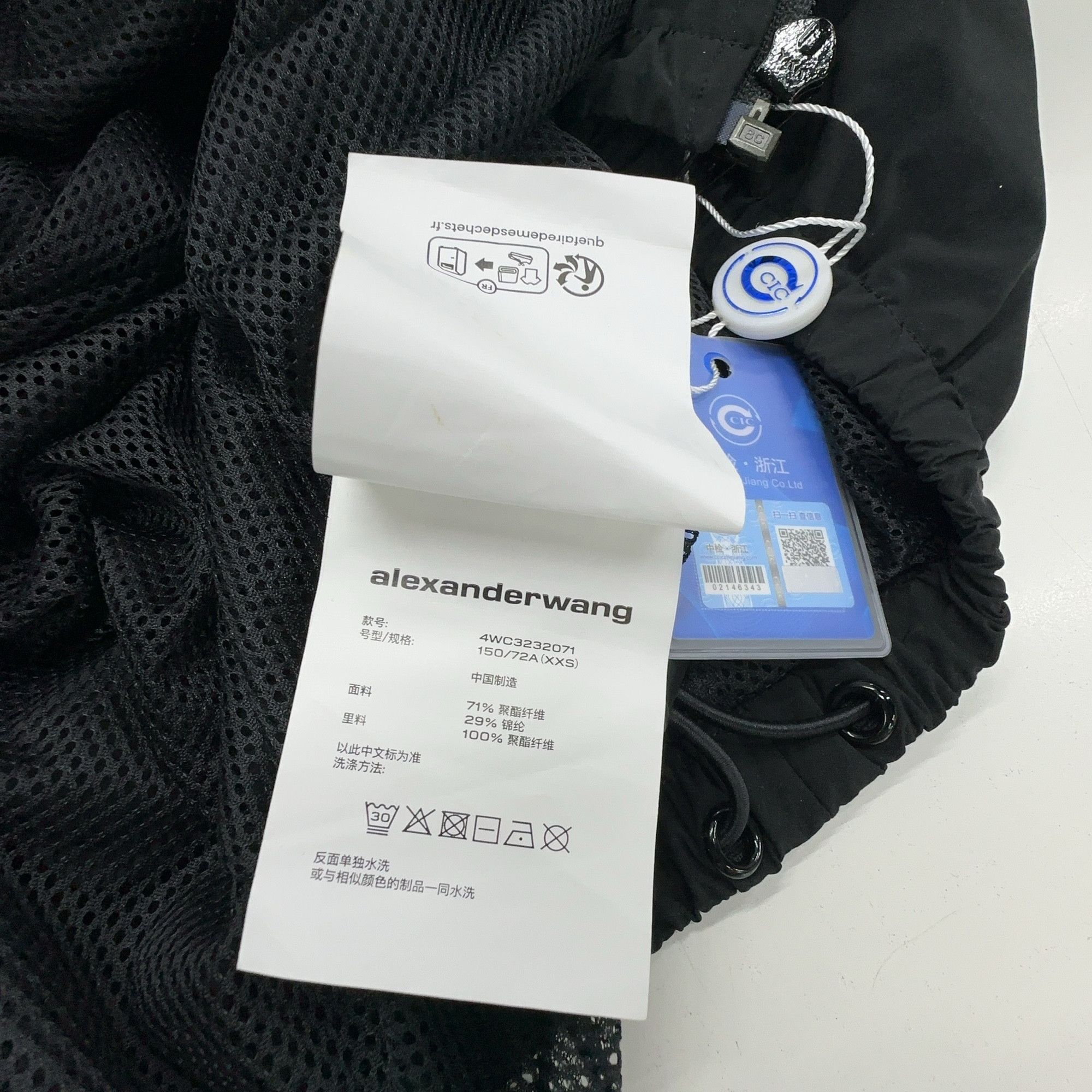 Alexander Wang Alexander Wang Black Zip Jacket XXS Size XXS / US 00 / IT 34 - 5 Thumbnail