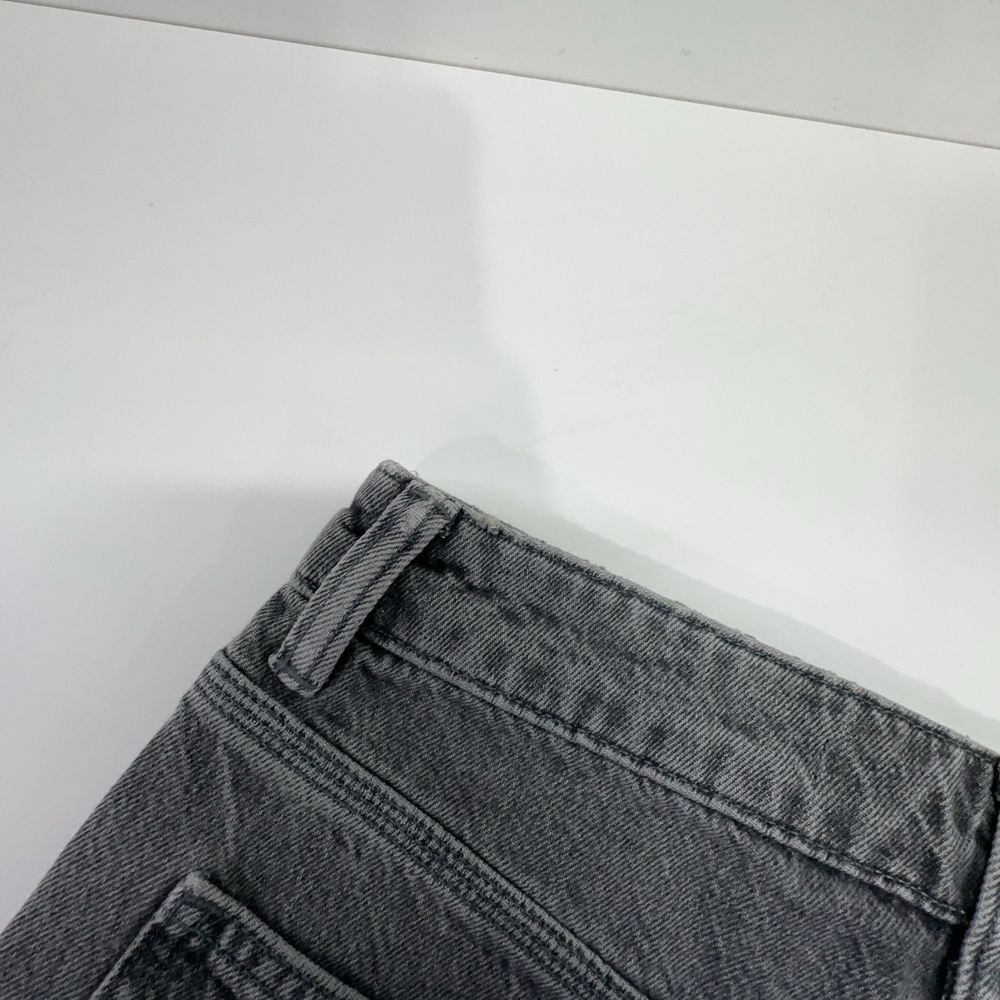 Alexander Wang Alexander Wang Washed Denim Mini Skirt Size 24 Size 24" / US 00 / IT 34 - 7 Thumbnail