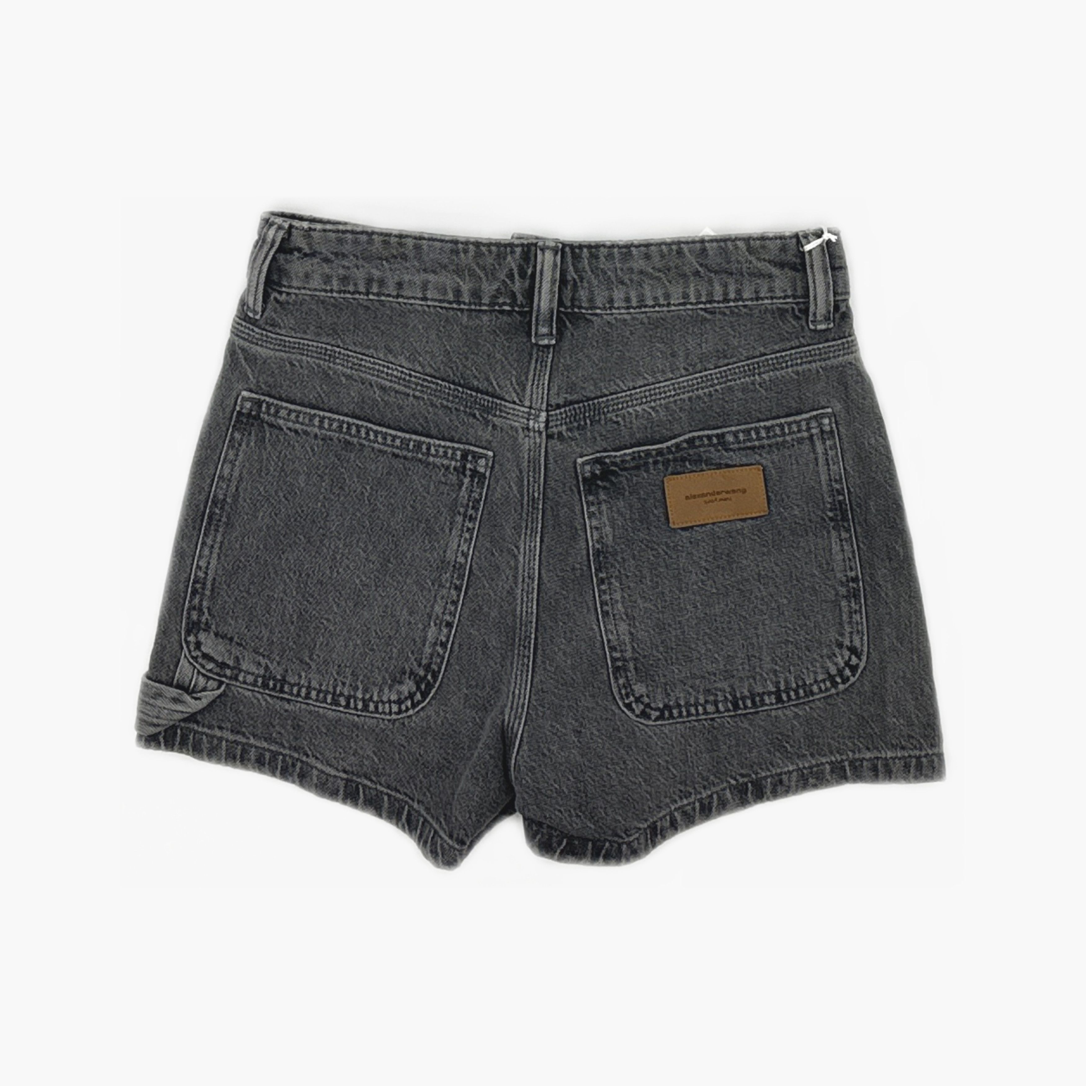 Alexander Wang Alexander Wang Washed Denim Mini Skirt Size 24 Size 24" / US 00 / IT 34 - 2 Thumbnail