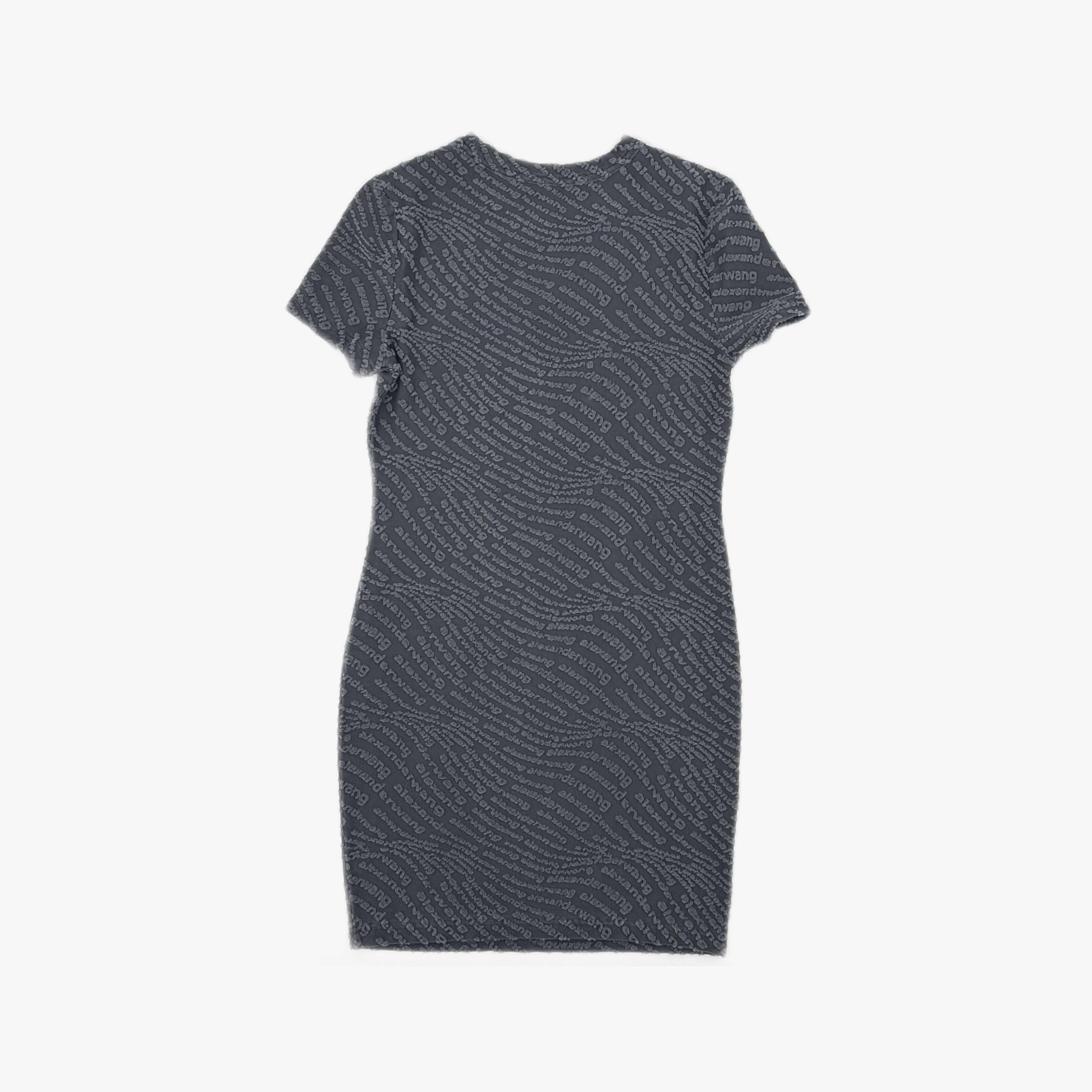 Alexander Wang Alexander Wang Logo Pattern Mini Dress XS Size XS / US 0-2 / IT 36-38 - 2 Thumbnail