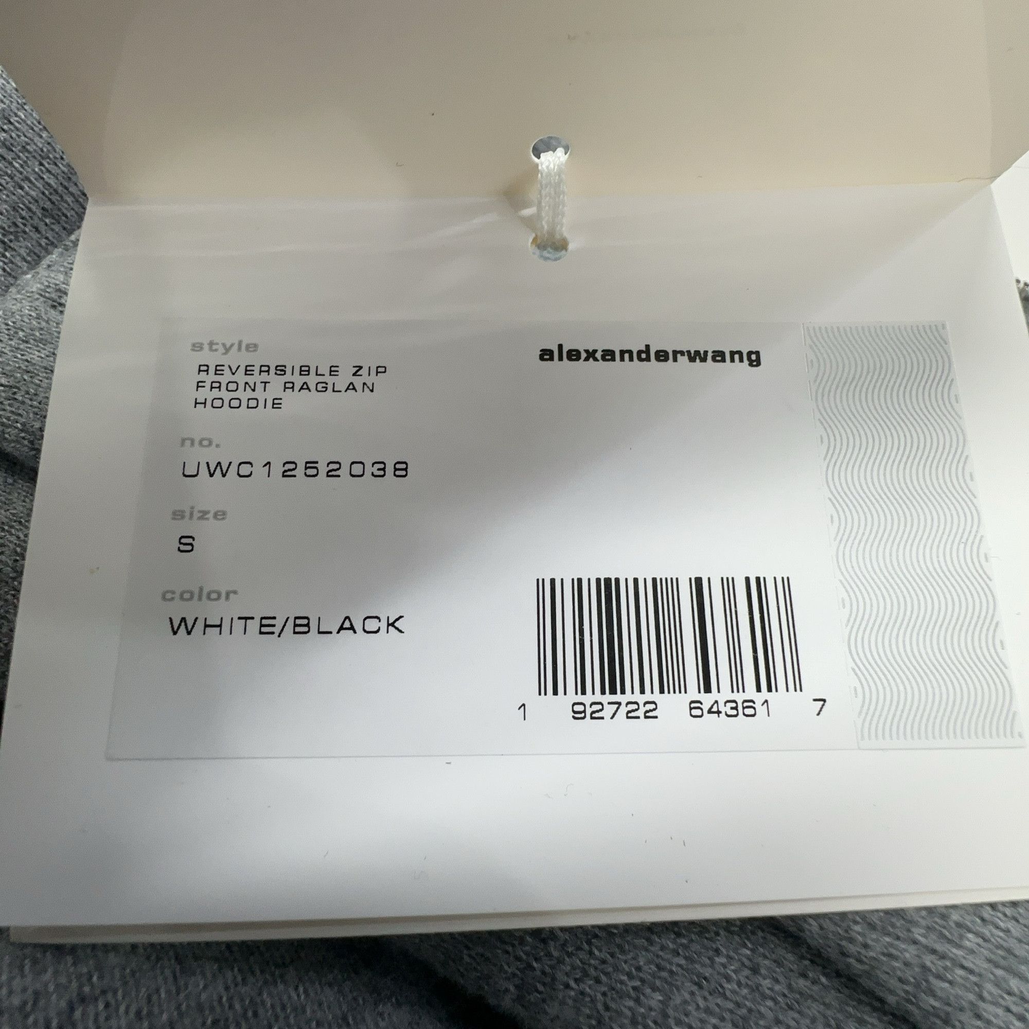 Alexander Wang Alexander Wang Reversible Logo Zip Hoodie Size S Size US S / EU 44-46 / 1 - 5 Thumbnail