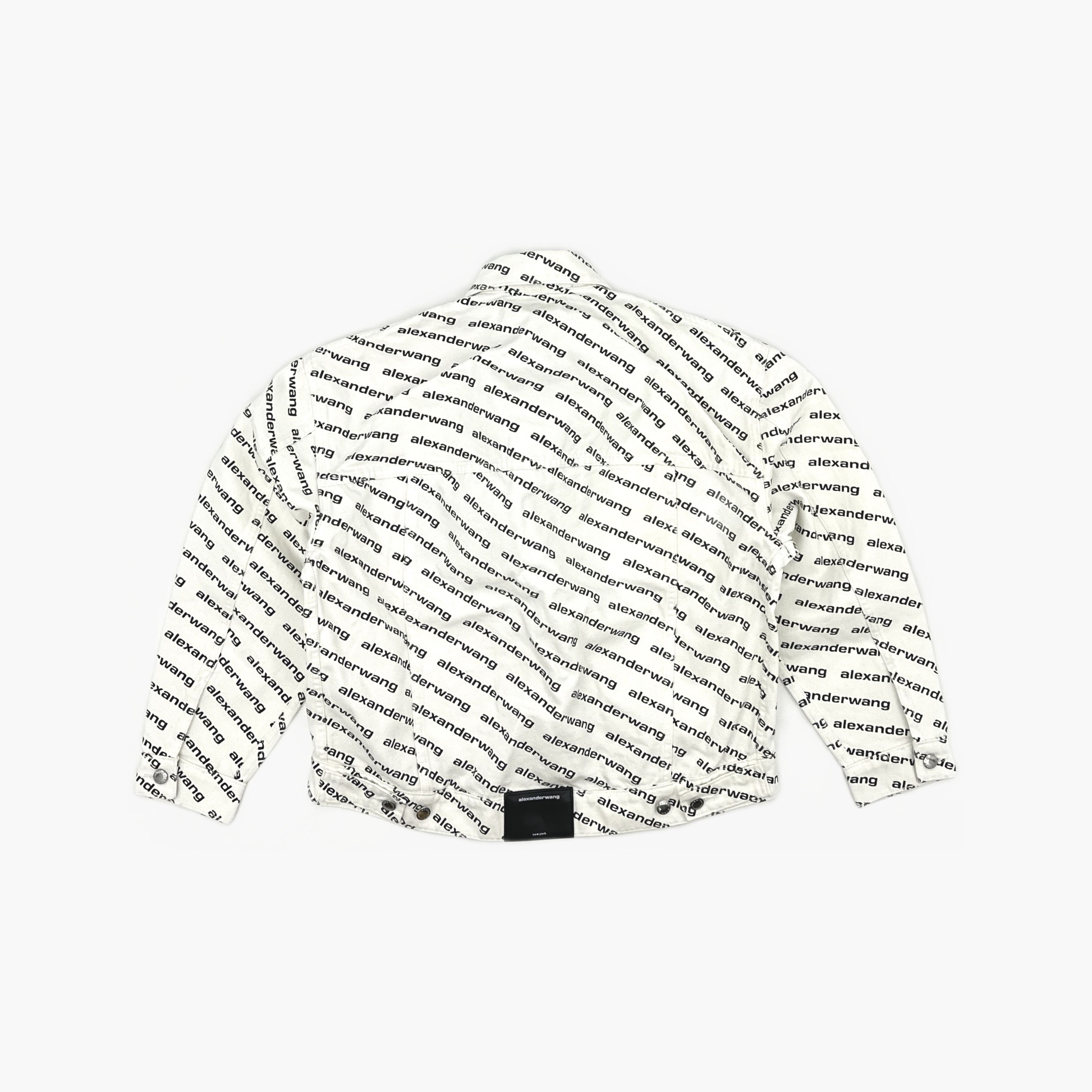 Alexander Wang Alexander Wang Logo Print Jacket Size M Size M / US 6-8 / IT 42-44 - 2 Thumbnail
