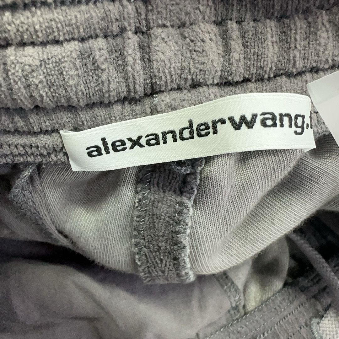 Alexander Wang Alexander Wang Rhinestone Velour Pants Size M Size 28" / US 6 / IT 42 - 4 Thumbnail