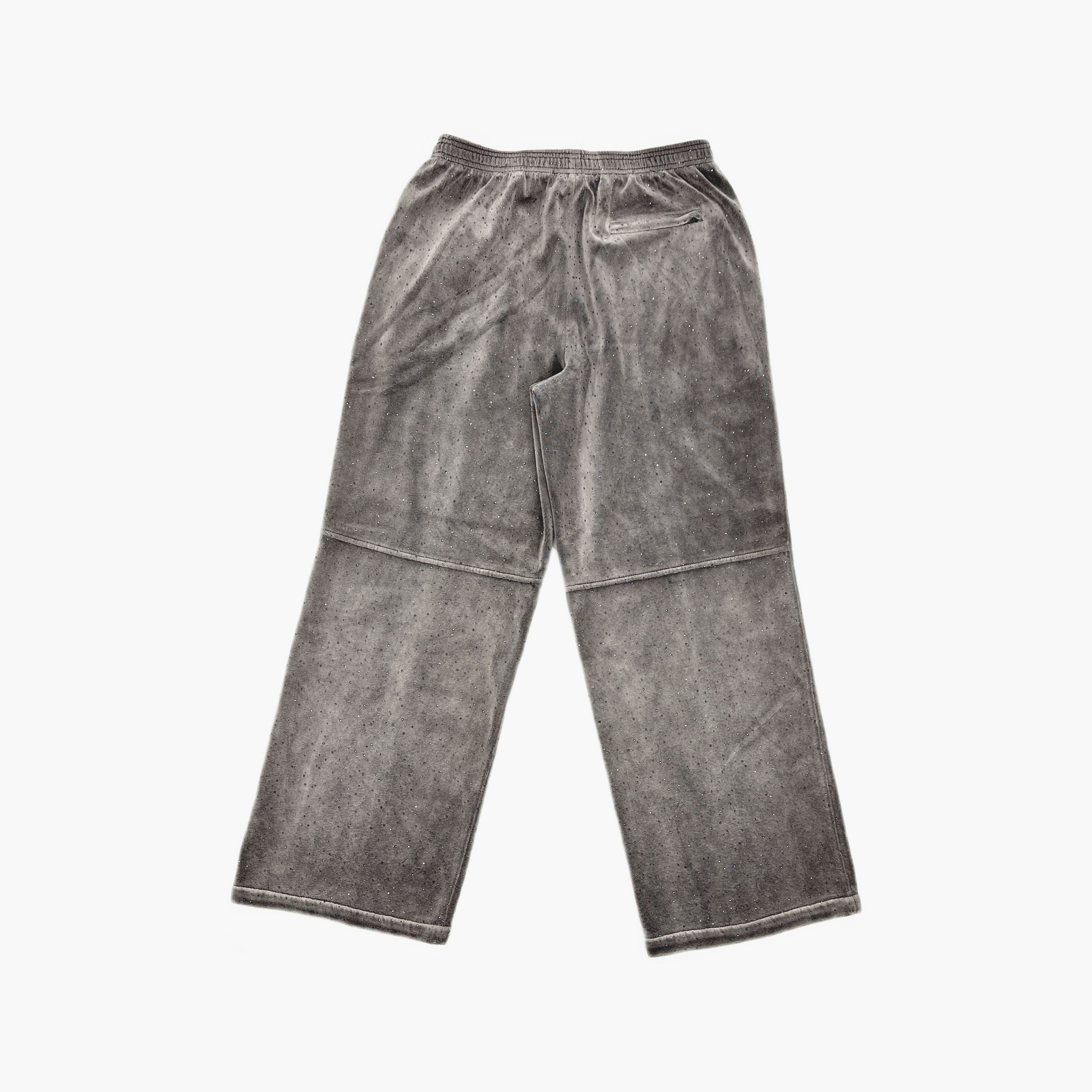 Alexander Wang Alexander Wang Rhinestone Velour Pants Size M Size 28" / US 6 / IT 42 - 2 Thumbnail