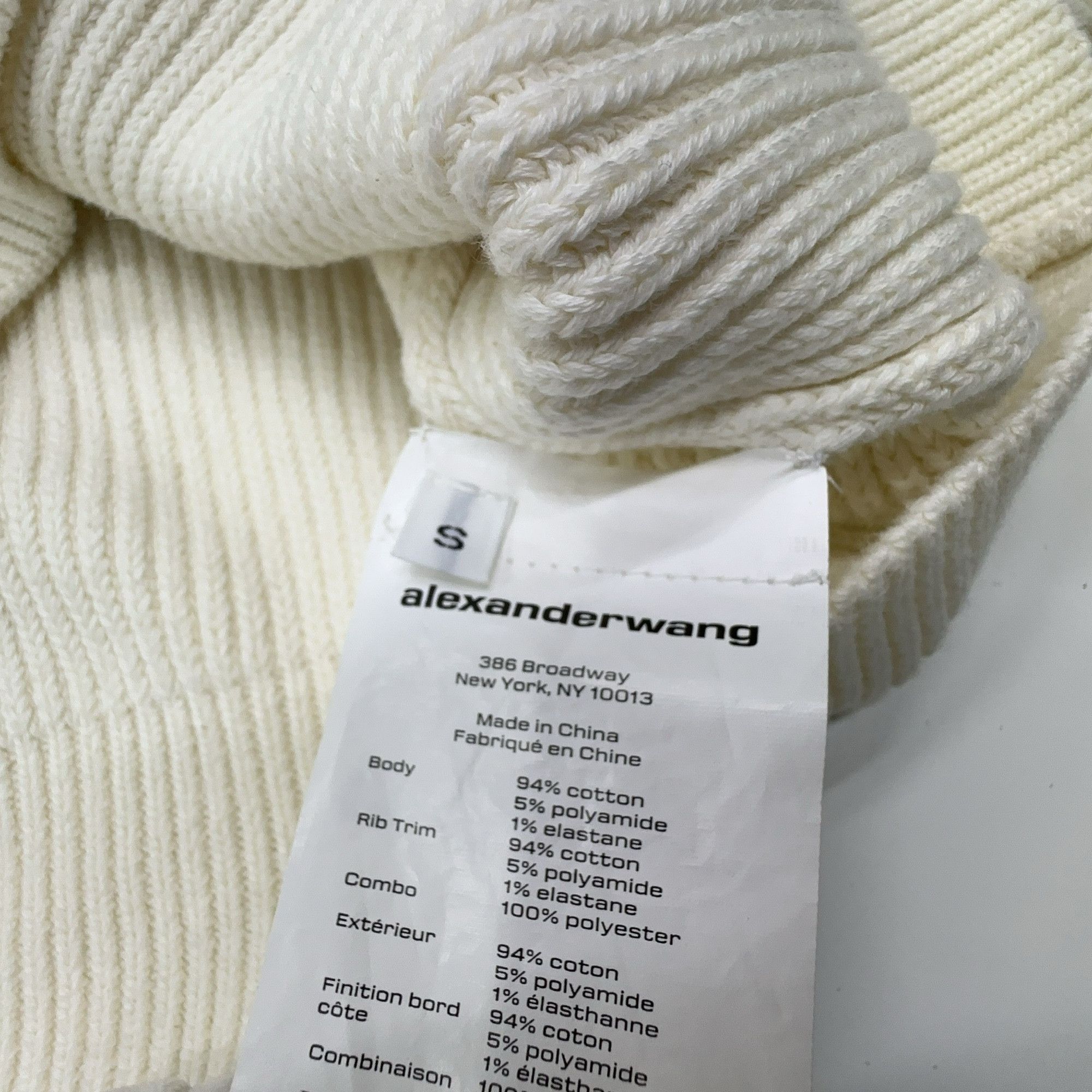 Alexander Wang Alexander Wang Satin Layered Ribbed Sweater Size S Size S / US 4 / IT 40 - 5 Thumbnail