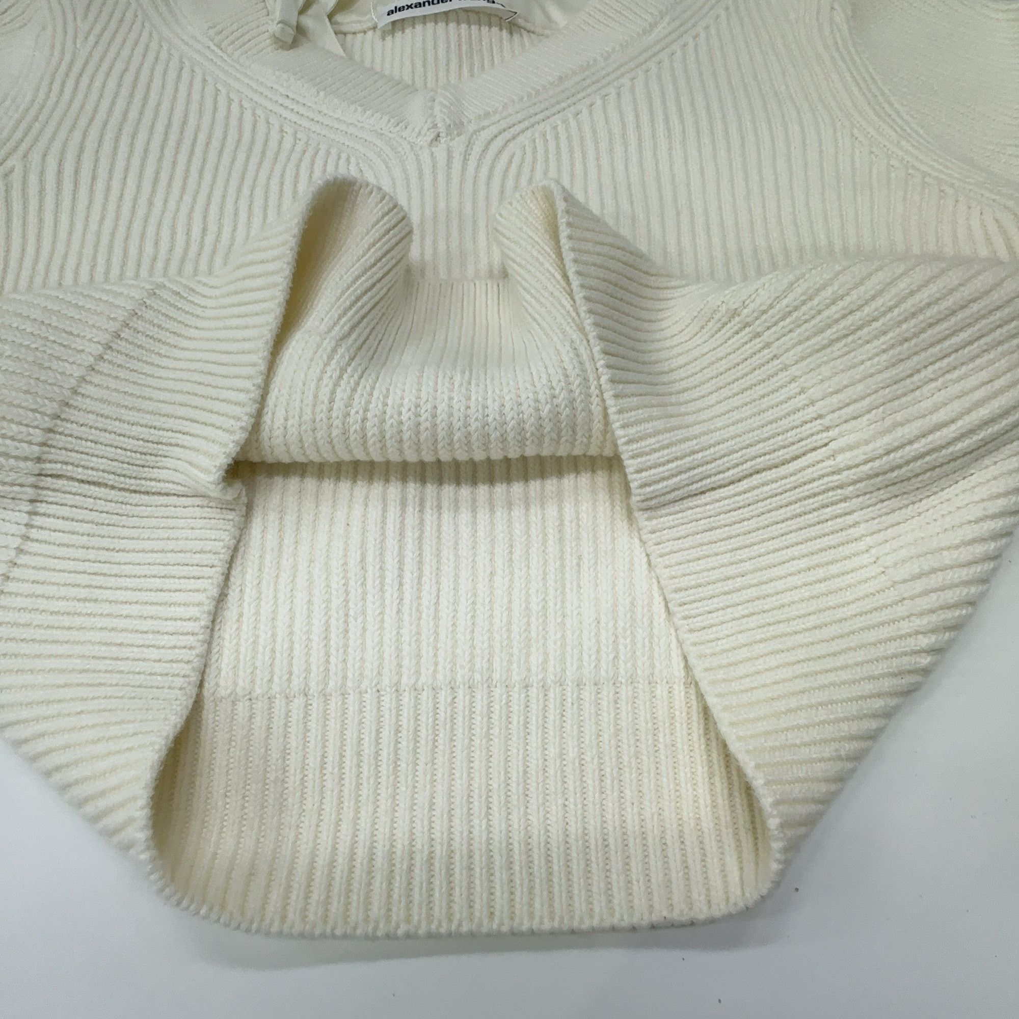 Alexander Wang Alexander Wang Satin Layered Ribbed Sweater Size S Size S / US 4 / IT 40 - 8 Thumbnail