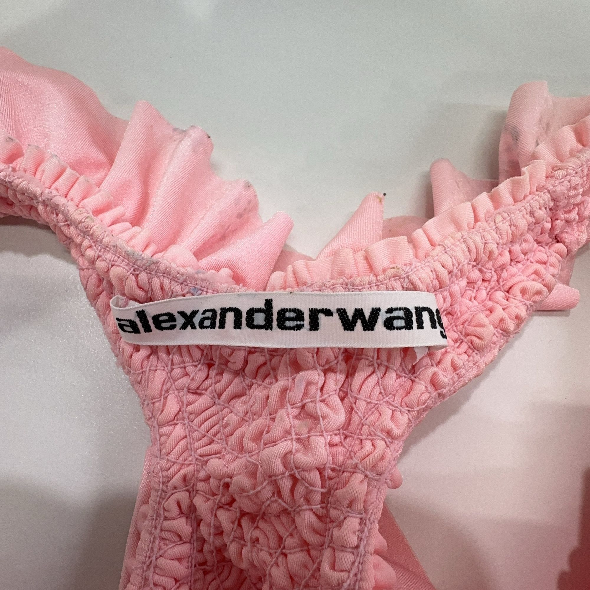 Alexander Wang Alexander Wang Ruffled Mini Dress Size S Size S / US 4 / IT 40 - 5 Thumbnail