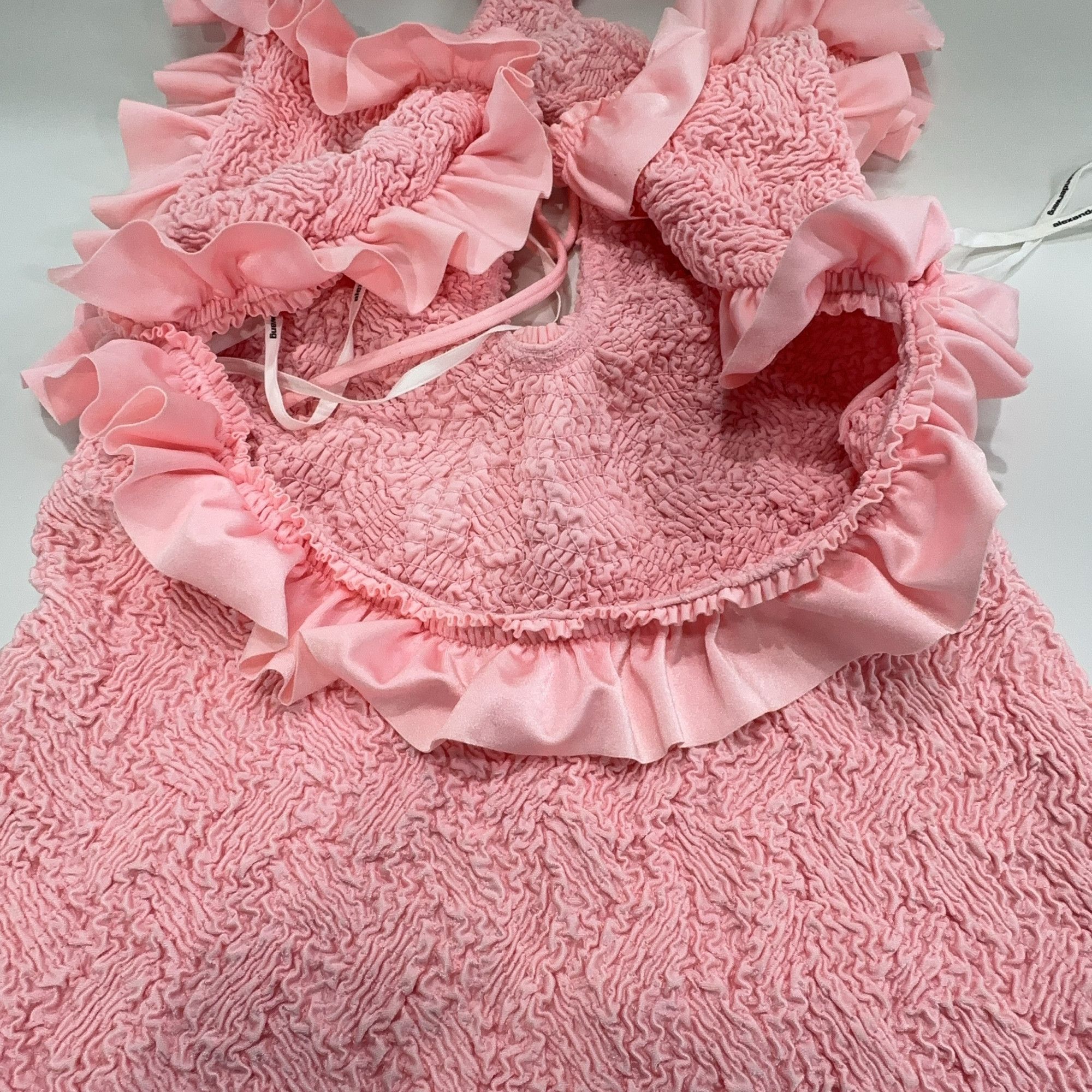 Alexander Wang Alexander Wang Ruffled Mini Dress Size S Size S / US 4 / IT 40 - 8 Thumbnail