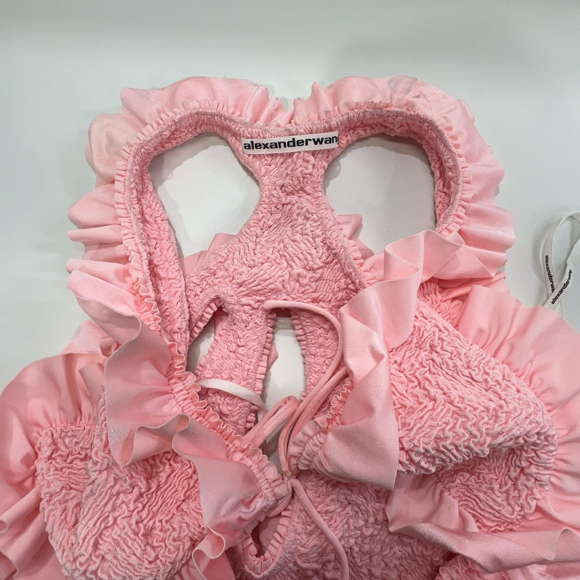 Alexander Wang Alexander Wang Ruffled Mini Dress Size S Size S / US 4 / IT 40 - 7 Thumbnail