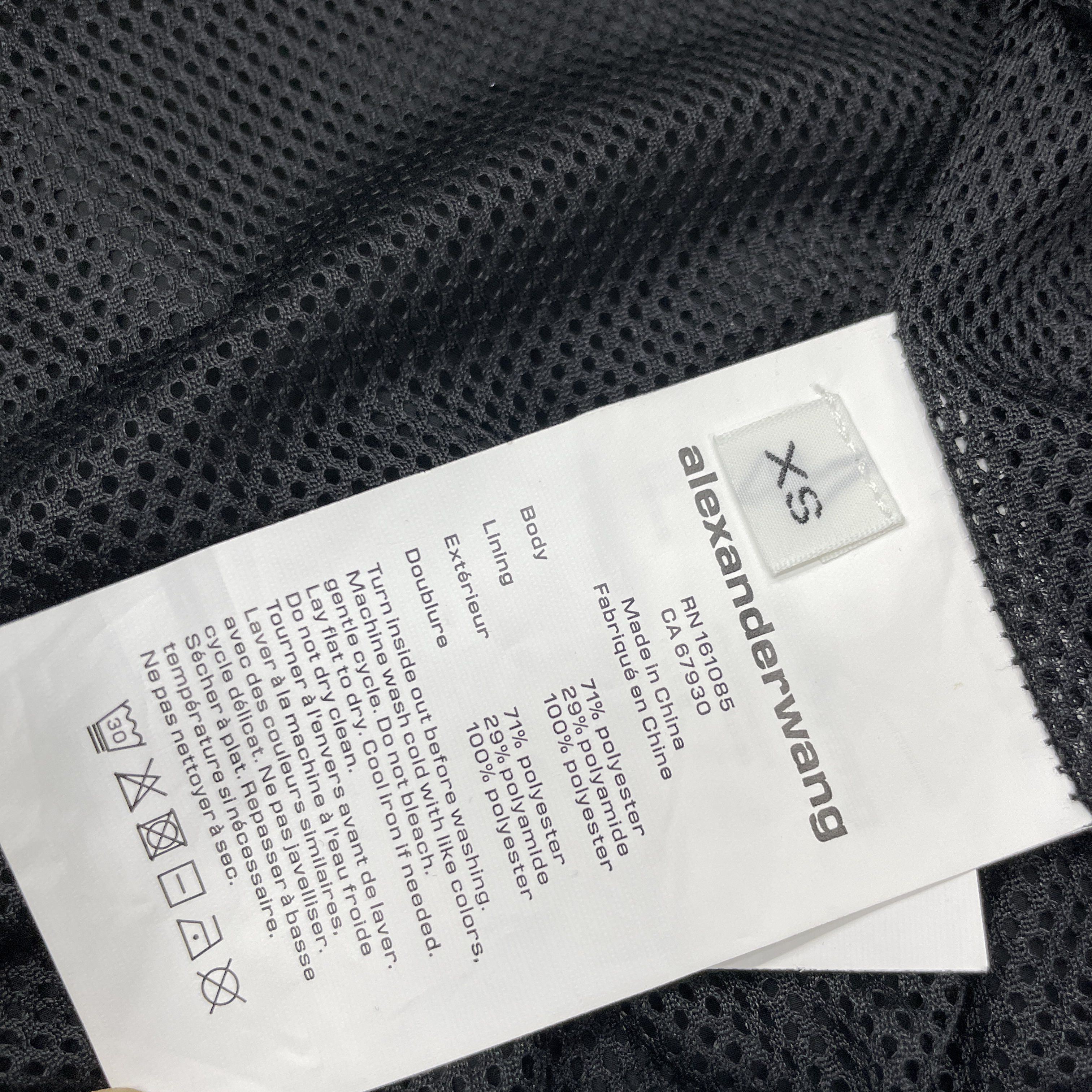 Alexander Wang Alexander Wang Puff Logo Track Jacket Size XS Size XS / US 0-2 / IT 36-38 - 4 Thumbnail