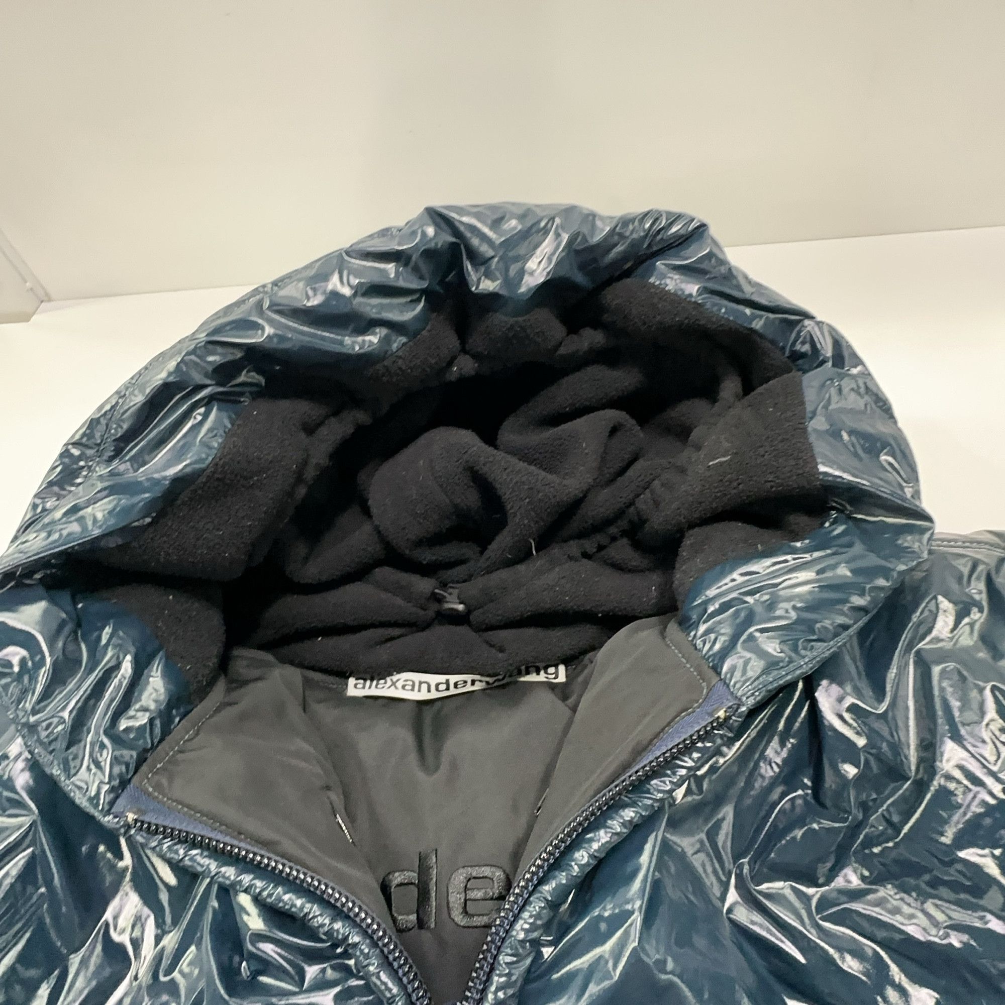 Alexander Wang Alexander Wang Shiny Down Hooded Jacket Size S Size US S / EU 44-46 / 1 - 7 Thumbnail