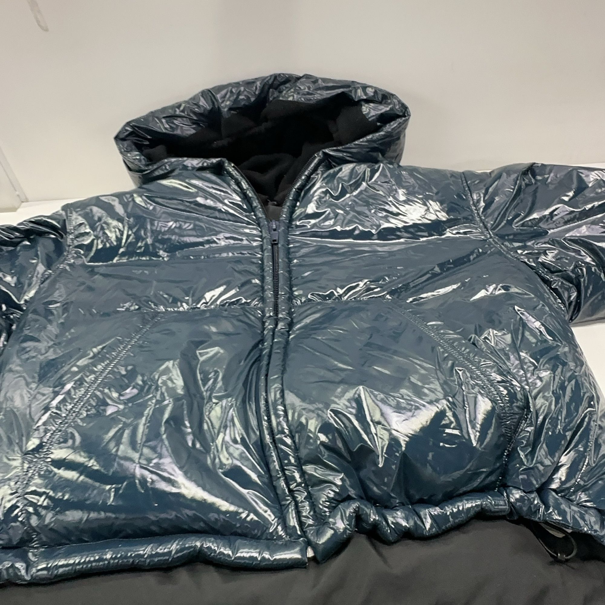 Alexander Wang Alexander Wang Shiny Down Hooded Jacket Size S Size US S / EU 44-46 / 1 - 11 Thumbnail