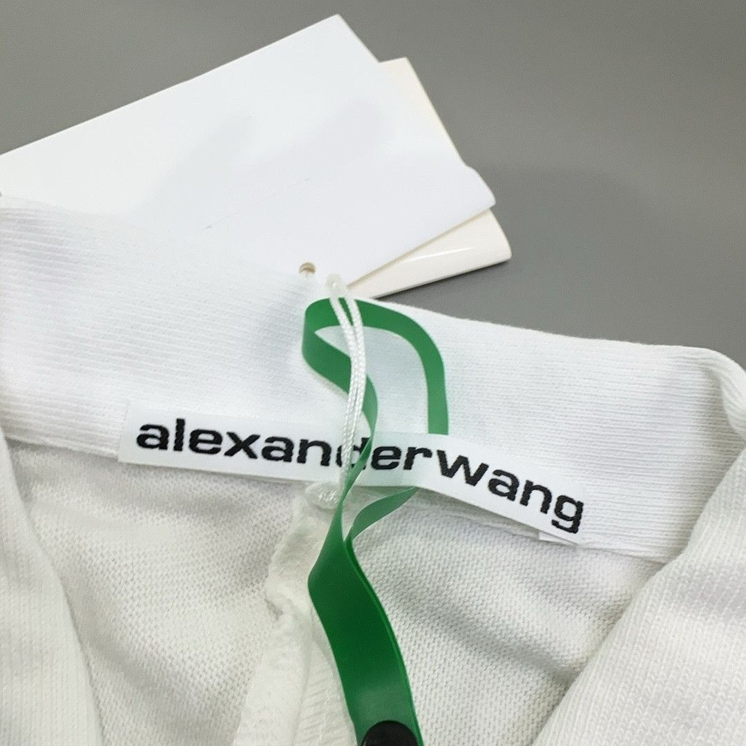 Alexander Wang Alexander Wang Logo Puff Polo Shirt Size M Size US M / EU 48-50 / 2 - 5 Thumbnail