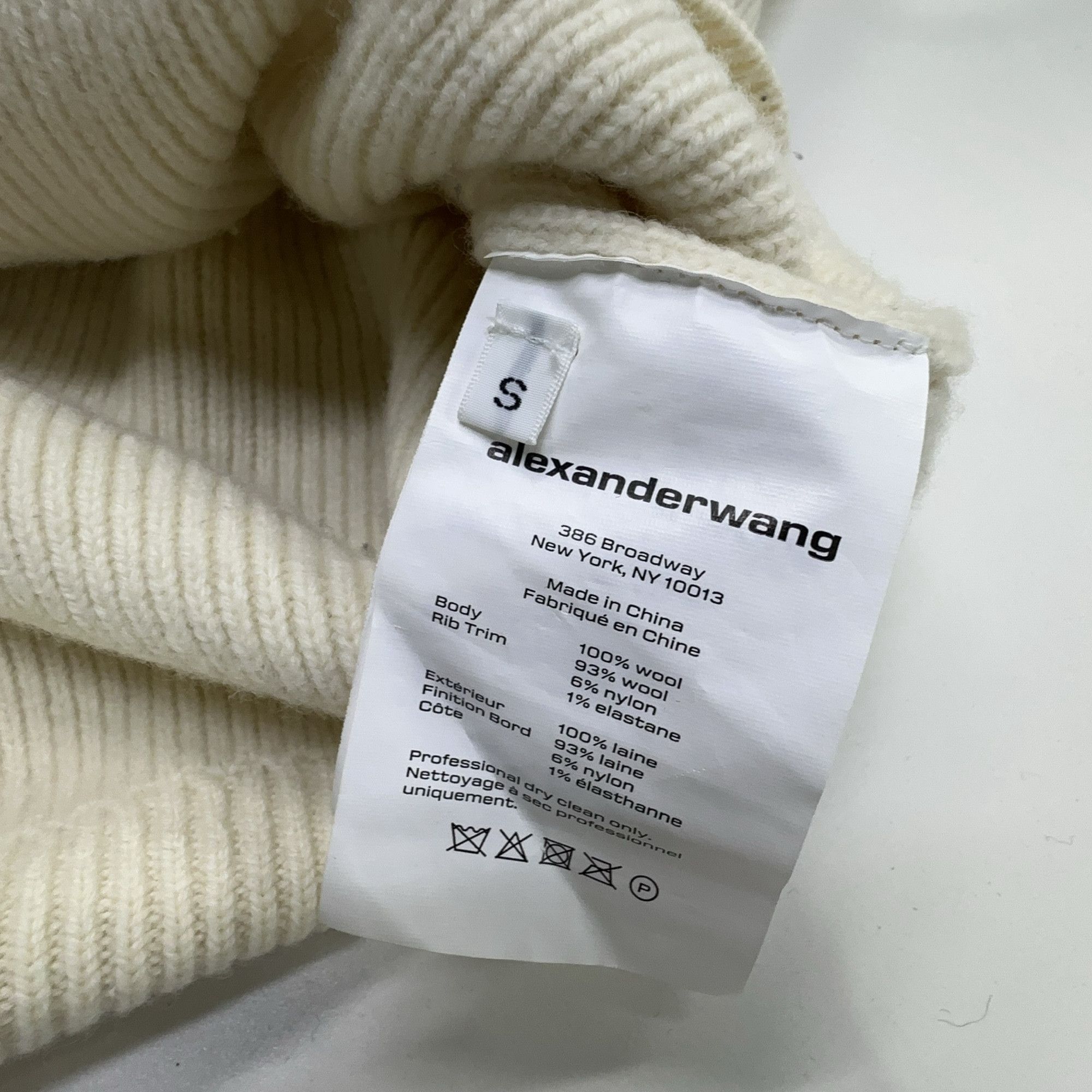Alexander Wang Alexander Wang Logo Wool Sweater Size S Size US S / EU 44-46 / 1 - 4 Thumbnail