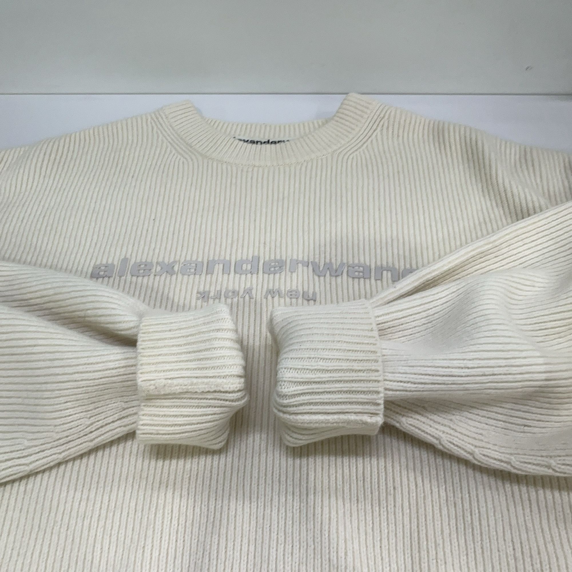 Alexander Wang Alexander Wang Logo Wool Sweater Size S Size US S / EU 44-46 / 1 - 8 Thumbnail