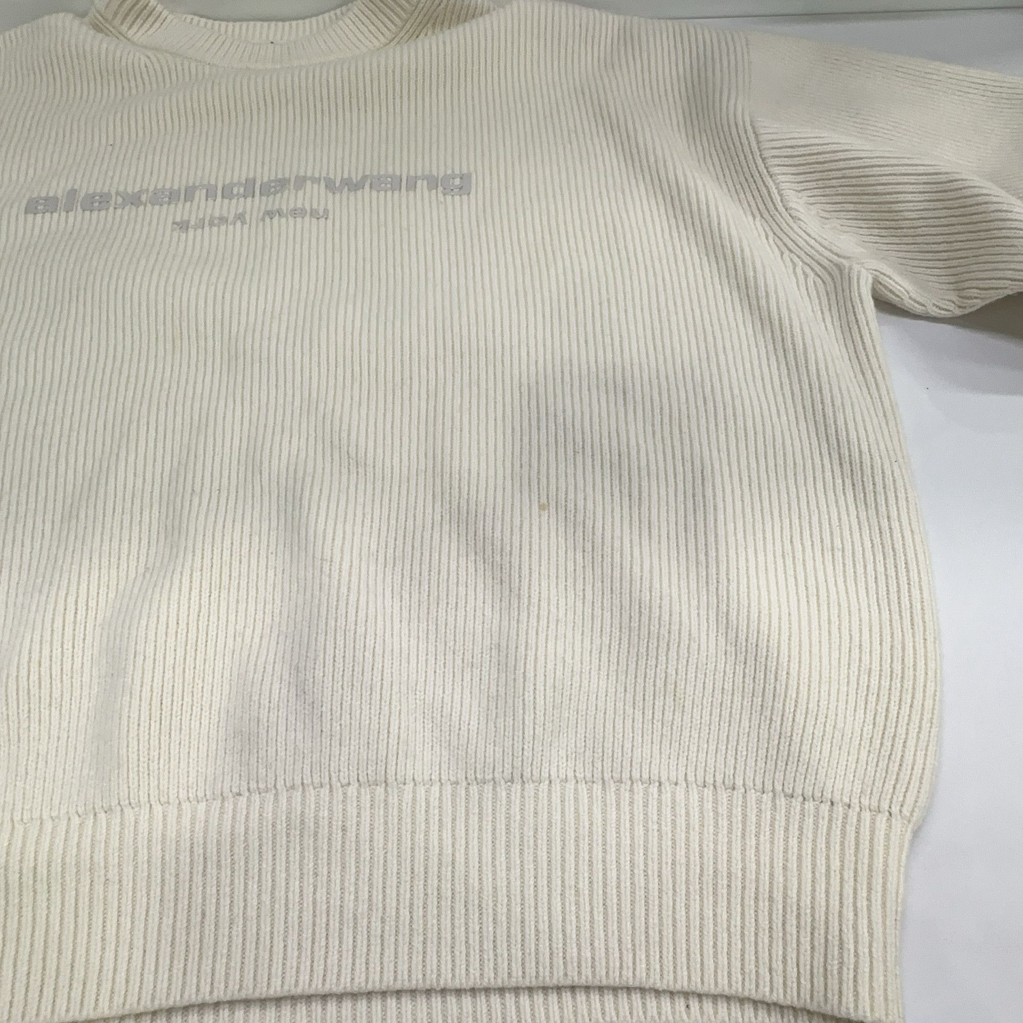 Alexander Wang Alexander Wang Logo Wool Sweater Size S Size US S / EU 44-46 / 1 - 9 Thumbnail