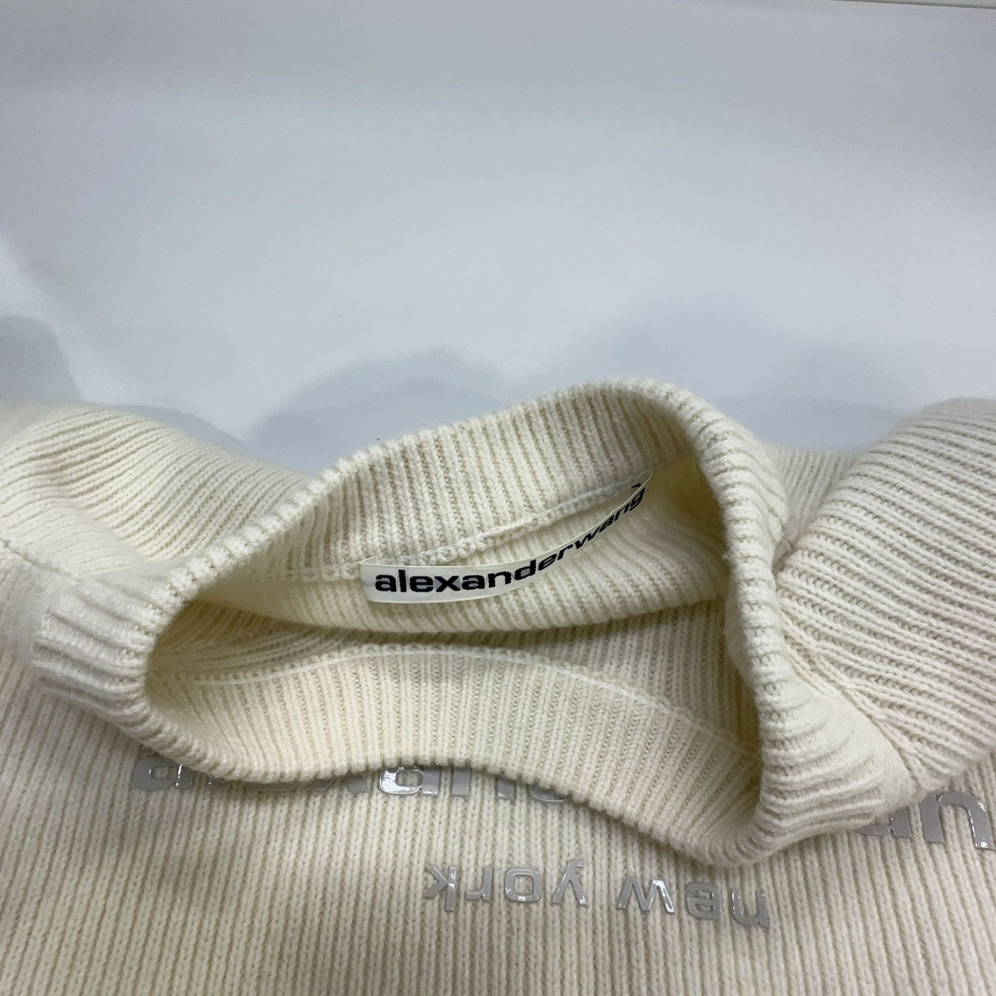 Alexander Wang Alexander Wang Logo Wool Sweater Size S Size US S / EU 44-46 / 1 - 6 Thumbnail