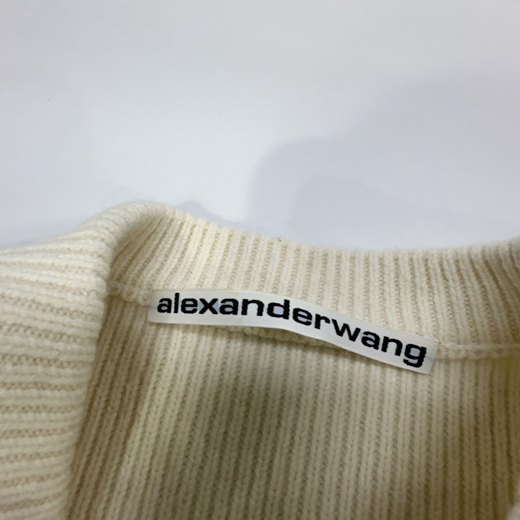 Alexander Wang Alexander Wang Logo Wool Sweater Size S Size US S / EU 44-46 / 1 - 5 Thumbnail