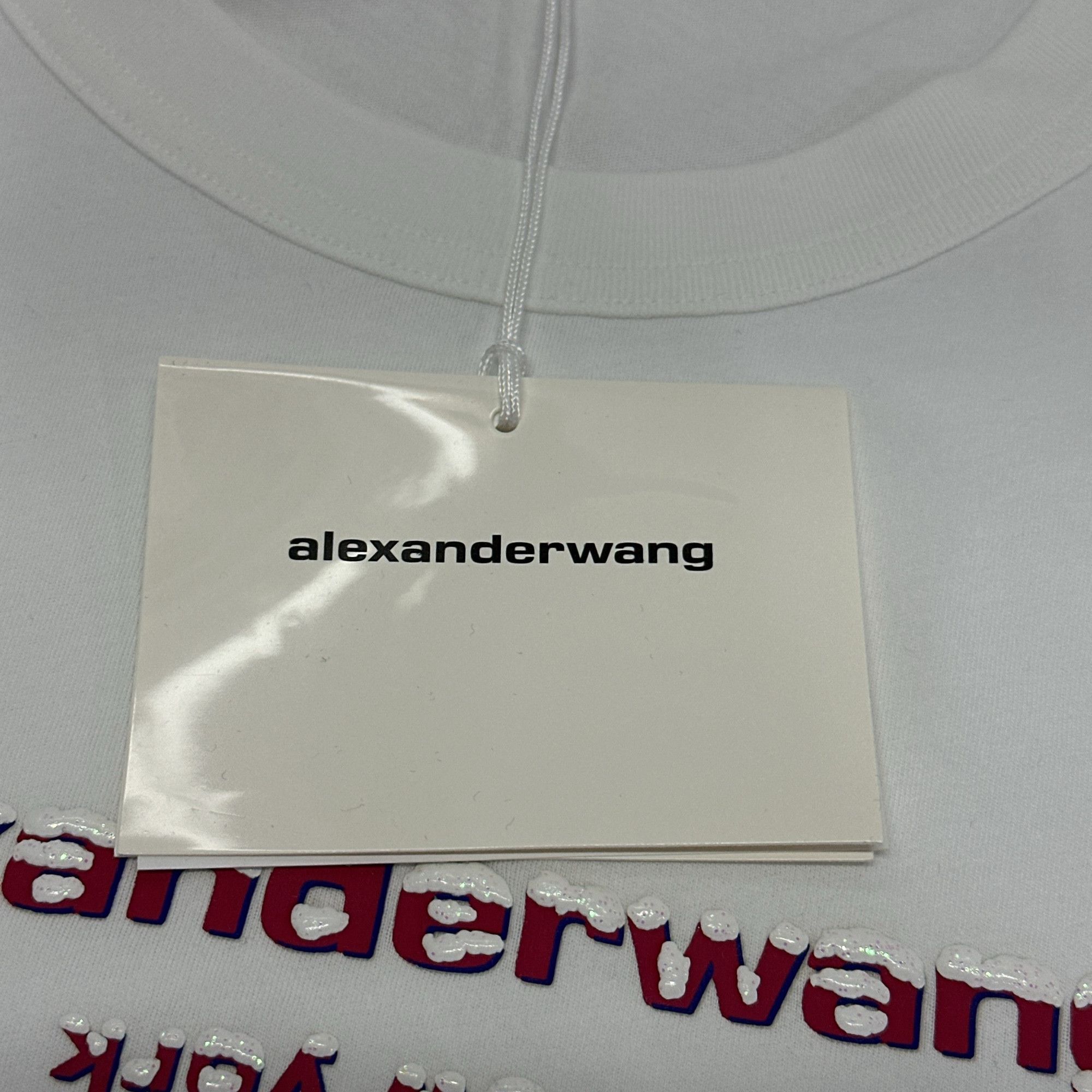 Alexander Wang Alexander Wang Logo Print T-Shirt Size M Size US M / EU 48-50 / 2 - 4 Thumbnail