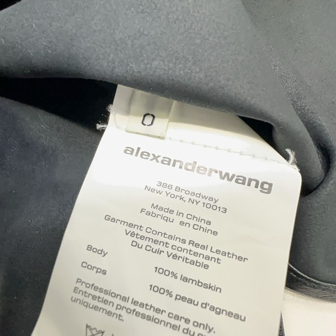 Alexander Wang Alexander Wang Leather Button Up Shirt Size 0 Size XS / US 0-2 / IT 36-38 - 4 Thumbnail