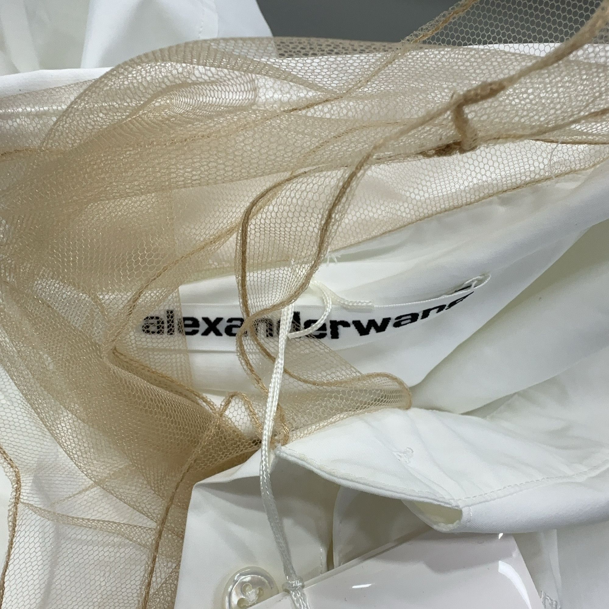 Alexander Wang Alexander Wang Wrap Front Shirt Dress Size 4 Size S / US 4 / IT 40 - 6 Thumbnail