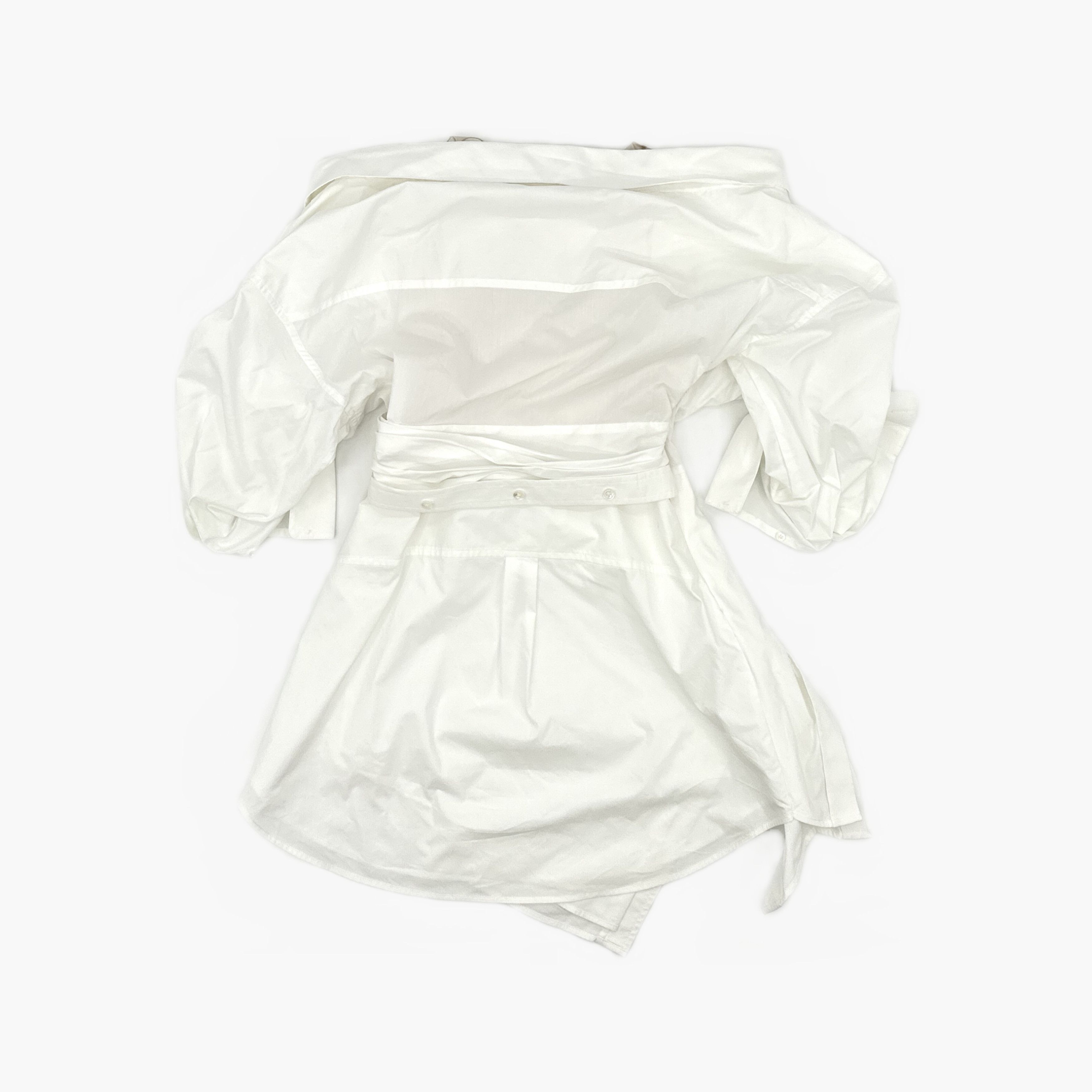 Alexander Wang Alexander Wang Wrap Front Shirt Dress Size 4 Size S / US 4 / IT 40 - 2 Thumbnail