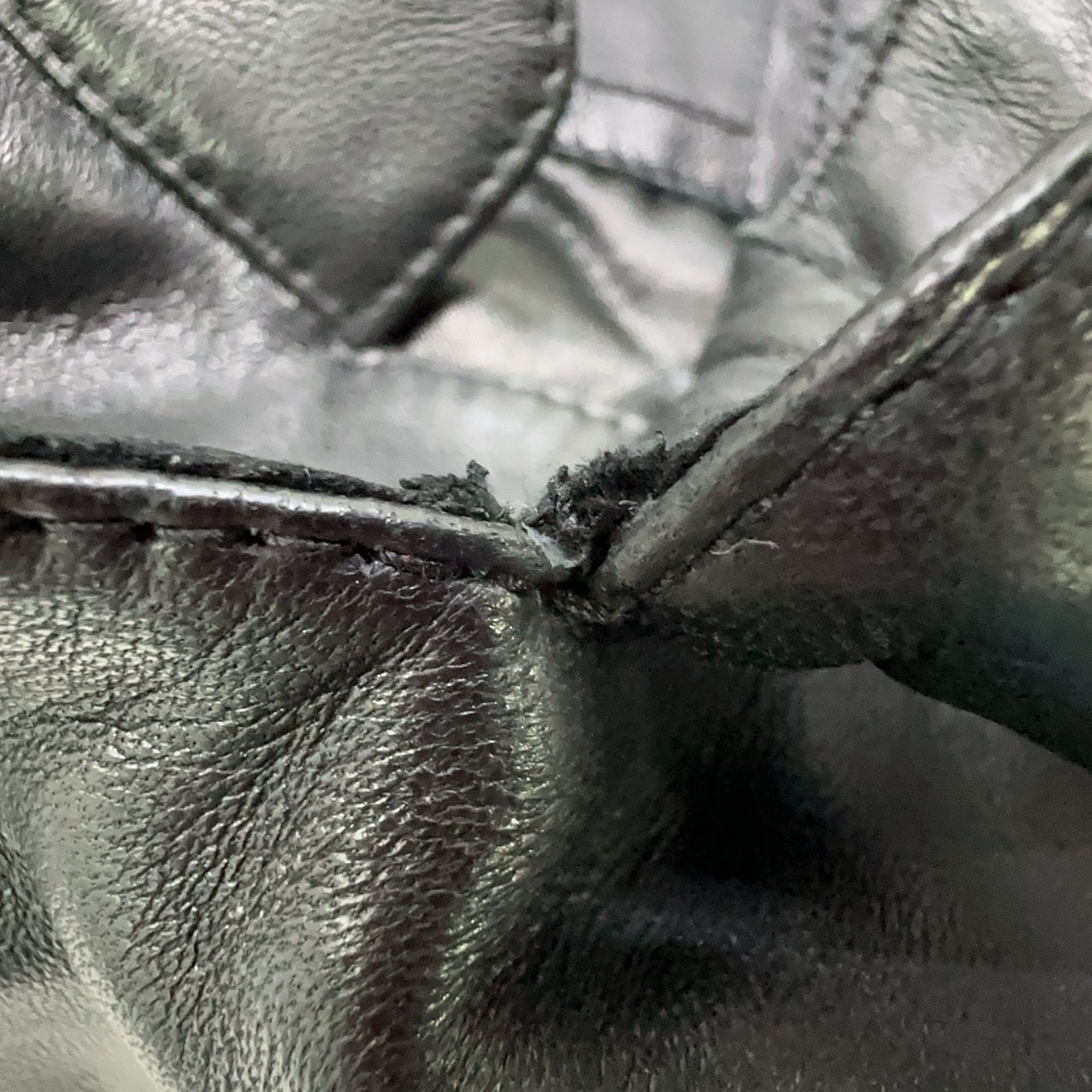 Emporio Armani Emporio Armani Quilted Lamb Leather Jacket Size L Size US L / EU 52-54 / 3 - 8 Thumbnail