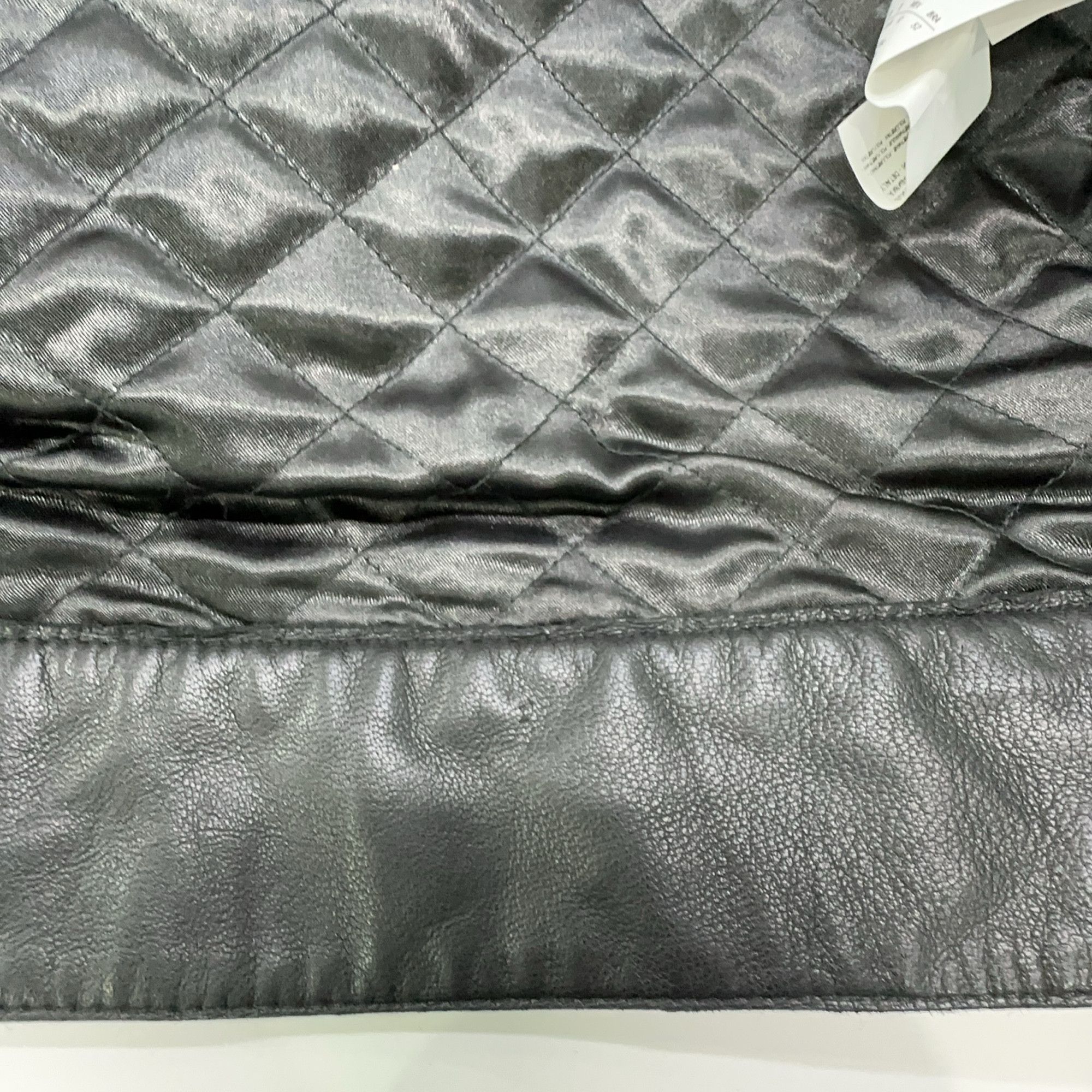 Emporio Armani Emporio Armani Quilted Lamb Leather Jacket Size L Size US L / EU 52-54 / 3 - 18 Thumbnail