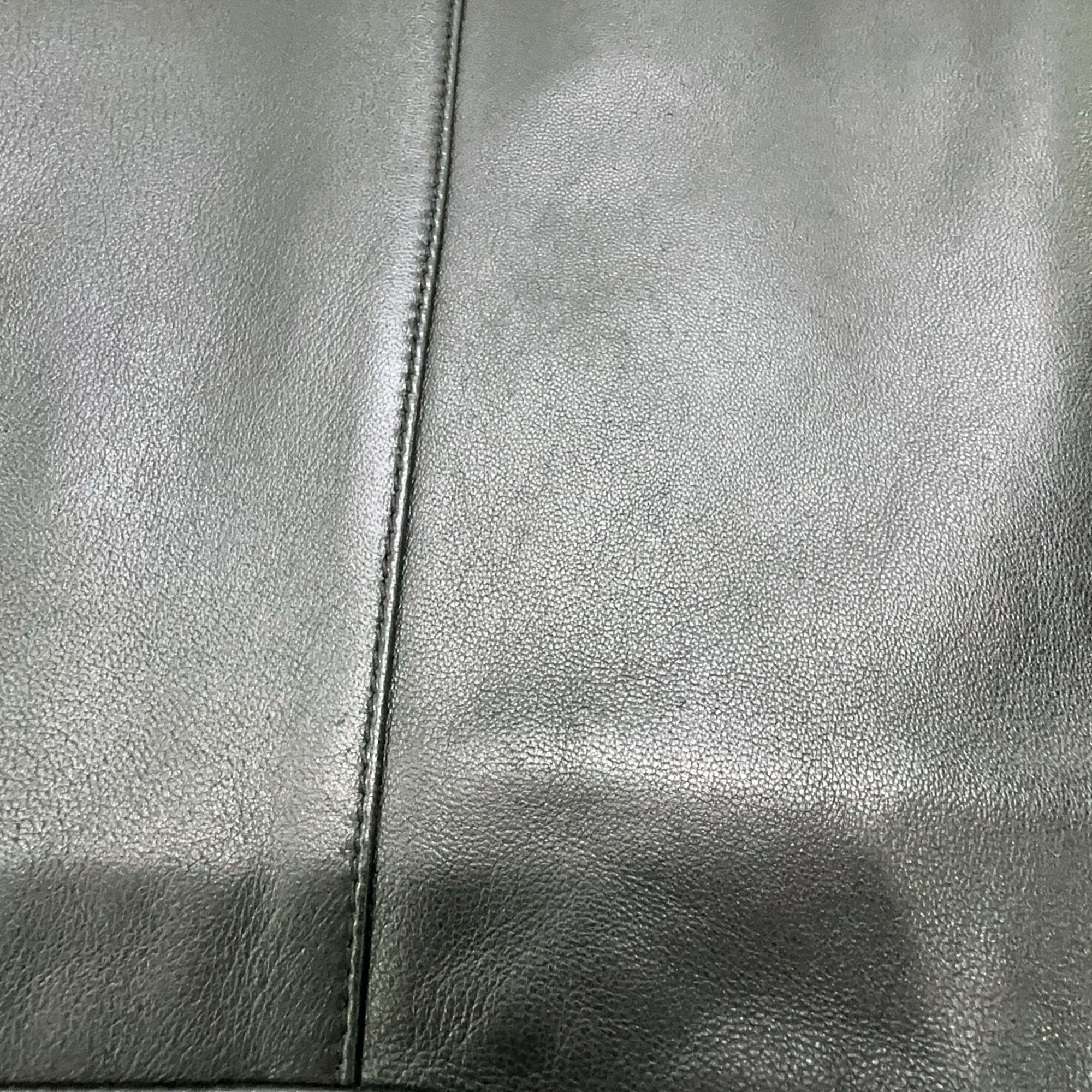 Emporio Armani Emporio Armani Quilted Lamb Leather Jacket Size L Size US L / EU 52-54 / 3 - 16 Thumbnail