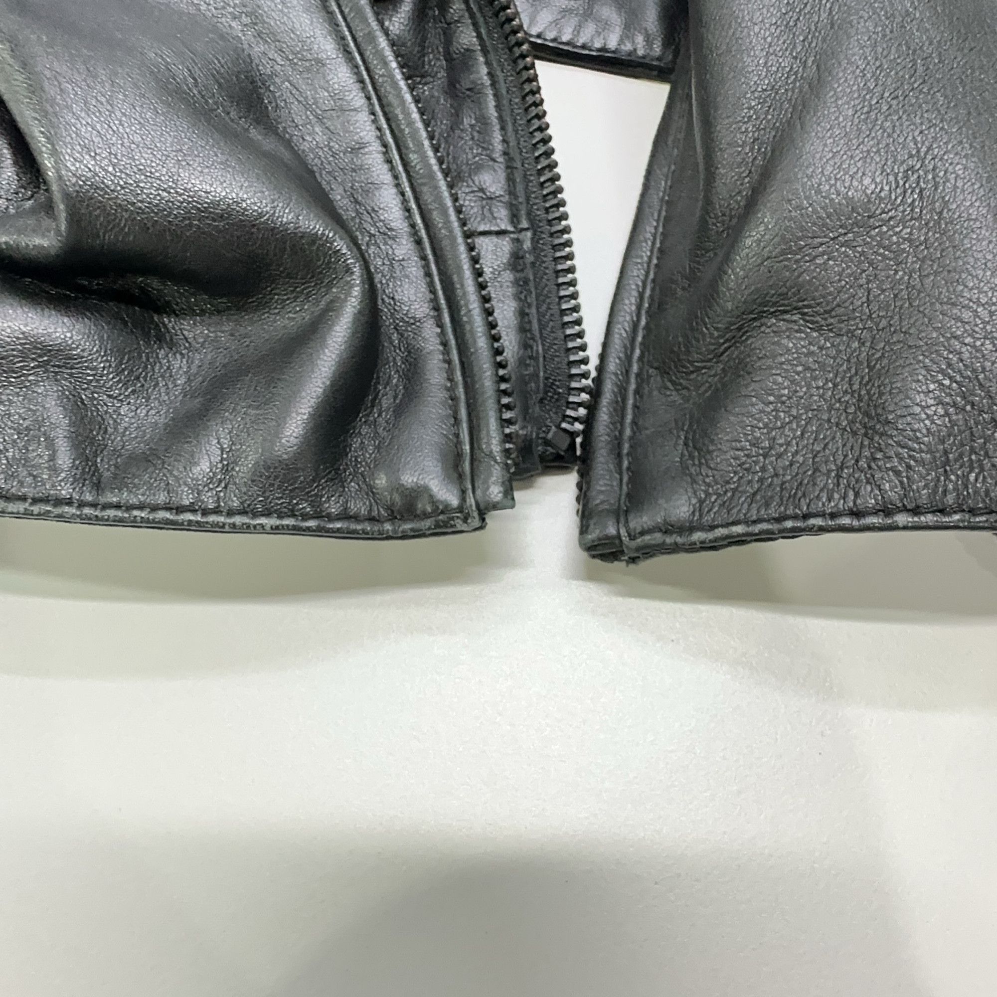 Emporio Armani Emporio Armani Quilted Lamb Leather Jacket Size L Size US L / EU 52-54 / 3 - 17 Thumbnail