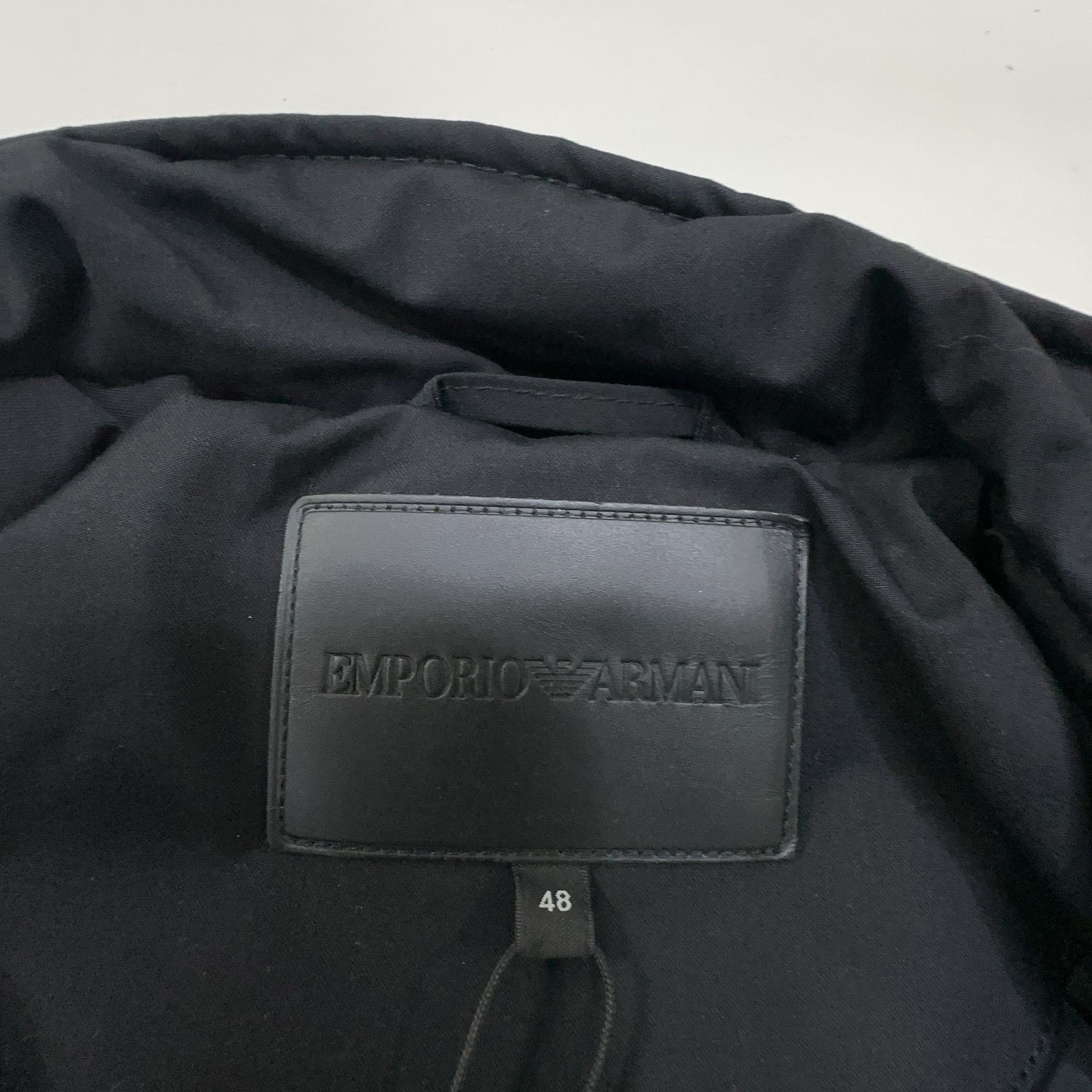 Emporio Armani EMPORIO ARMANI Logo Blouson Jacket Size M Size US M / EU 48-50 / 2 - 3 Thumbnail