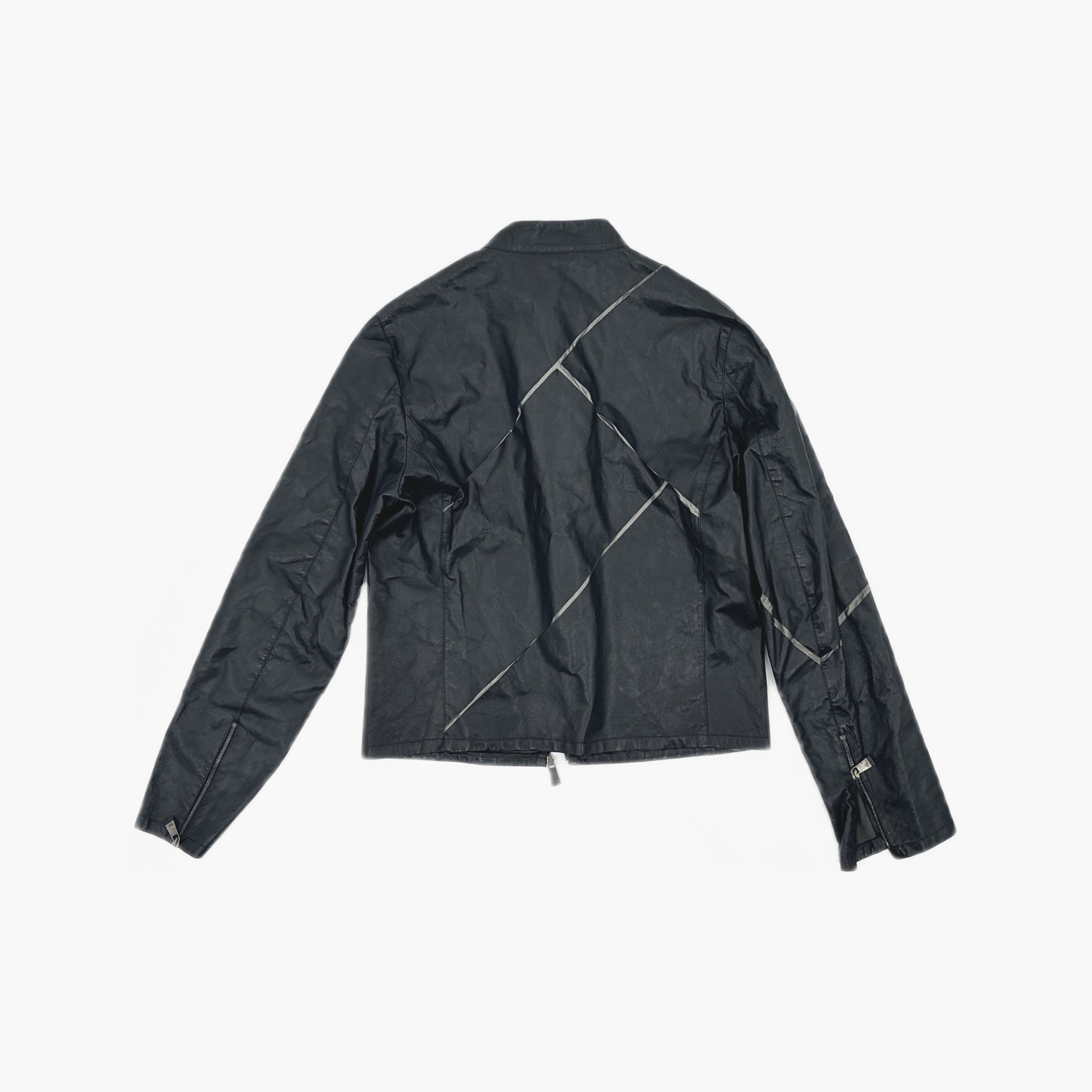 Emporio Armani Emporio Armani Sheepskin Leather Jacket Size 48 Size US M / EU 48-50 / 2 - 2 Thumbnail