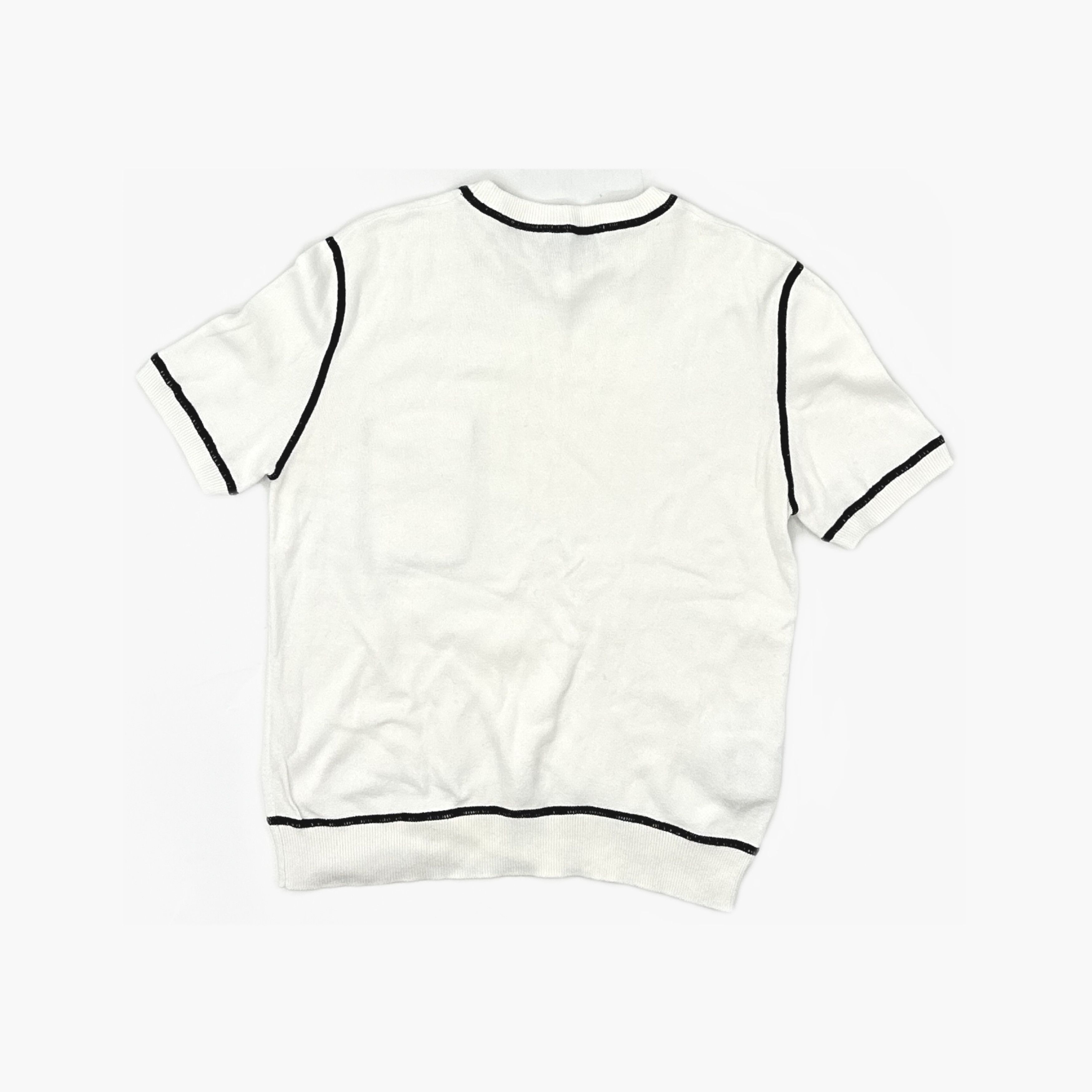 Miu Miu Miu Miu Contrast Trim Knit Top Size 38 Size XS / US 0-2 / IT 36-38 - 2 Thumbnail