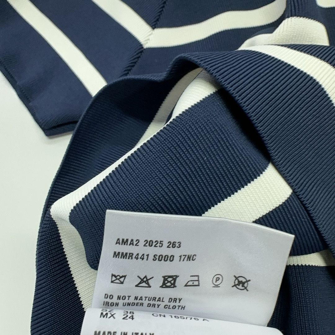 Miu Miu Miu Miu Striped Knit Short Sleeve Top Size 38 Size XS / US 0-2 / IT 36-38 - 4 Thumbnail