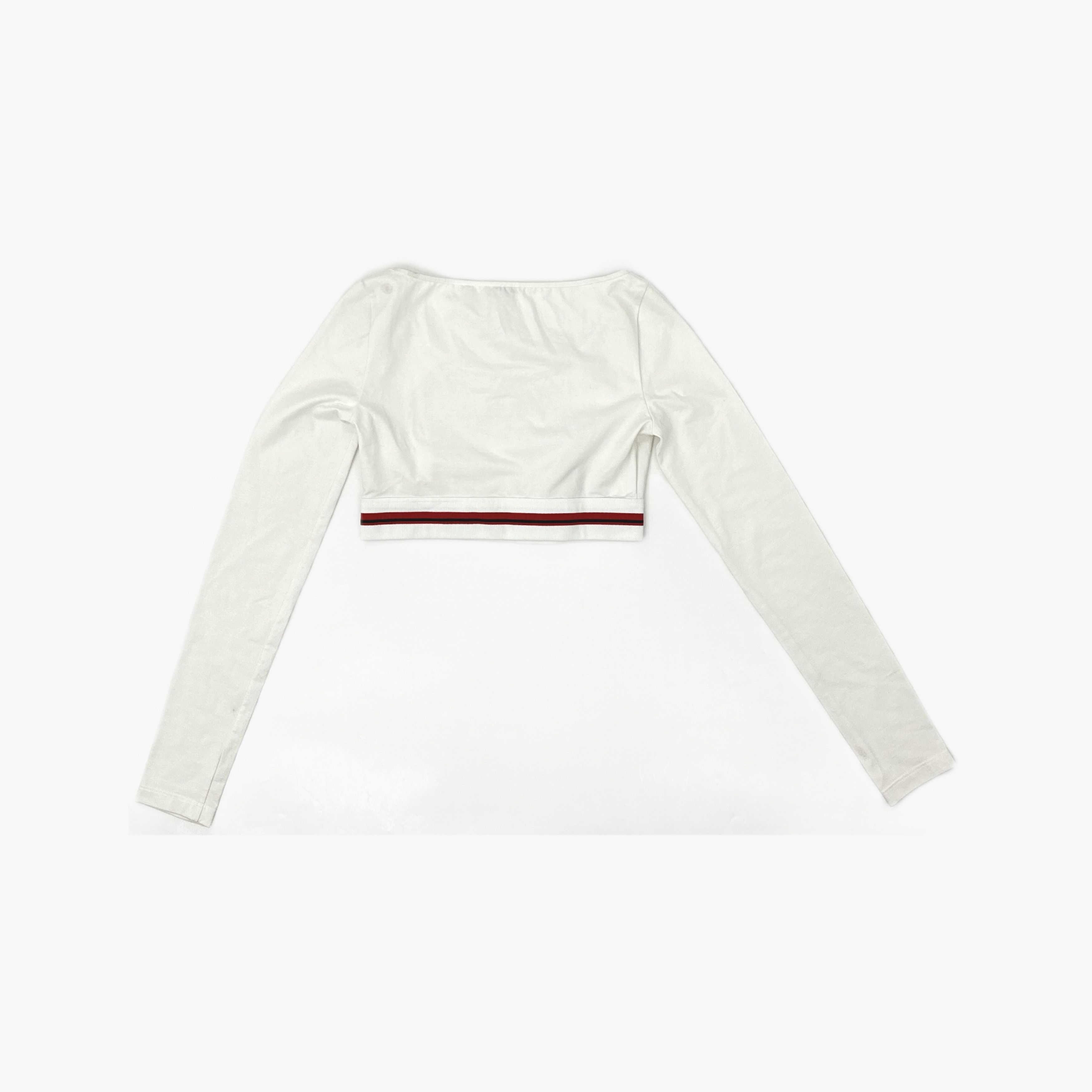 Miu Miu Miu Miu Logo Trim Long Sleeve T-Shirt Size S Size S / US 4 / IT 40 - 2 Thumbnail
