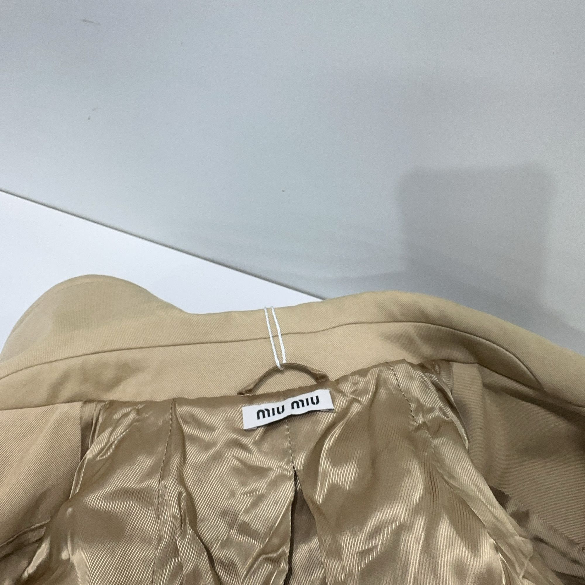 Miu Miu Miu Miu Double Breasted Trench Coat Size 42 Size M / US 6-8 / IT 42-44 - 5 Thumbnail