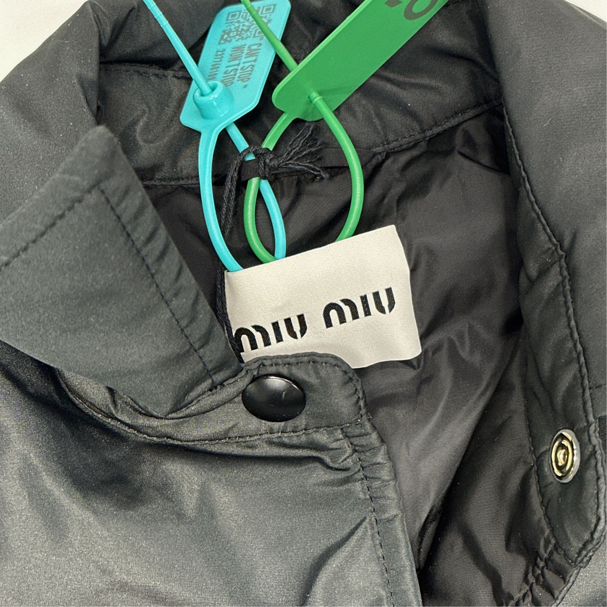 Miu Miu Miu Miu Logo Pocket Puffer Jacket Size 40 Size S / US 4 / IT 40 - 7 Thumbnail
