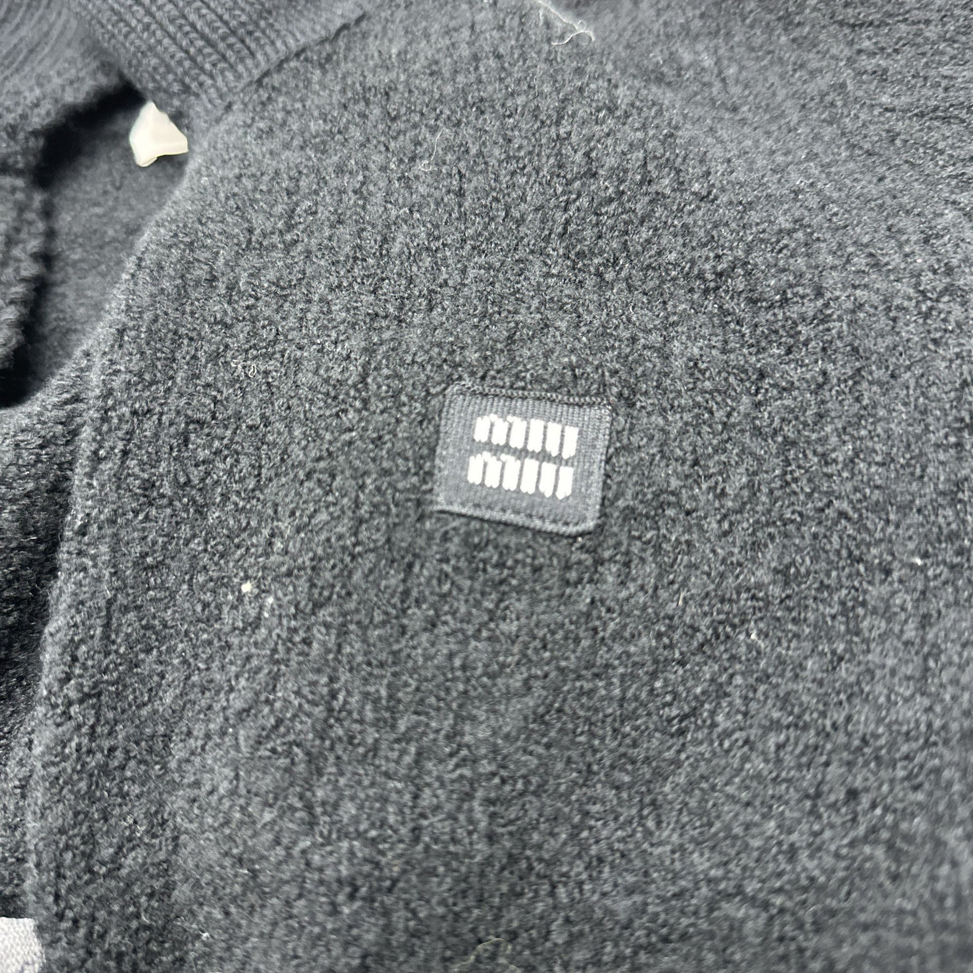 Miu Miu Miu Miu Black Knit Button Cardigan Size 40 Size S / US 4 / IT 40 - 4 Thumbnail