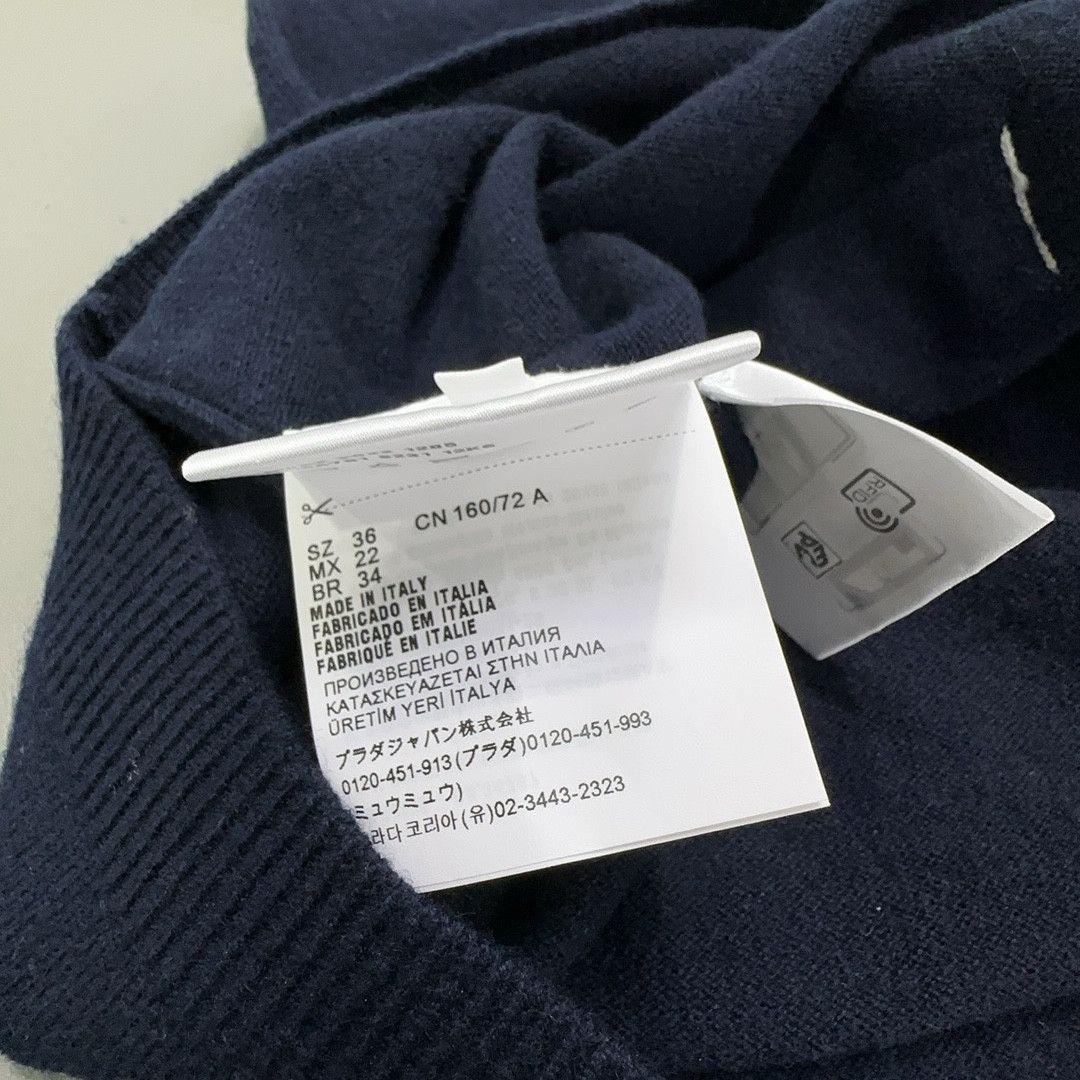 Miu Miu Miu Miu Cashmere Knit Mini Dress Size 36 Size XS / US 0-2 / IT 36-38 - 4 Thumbnail