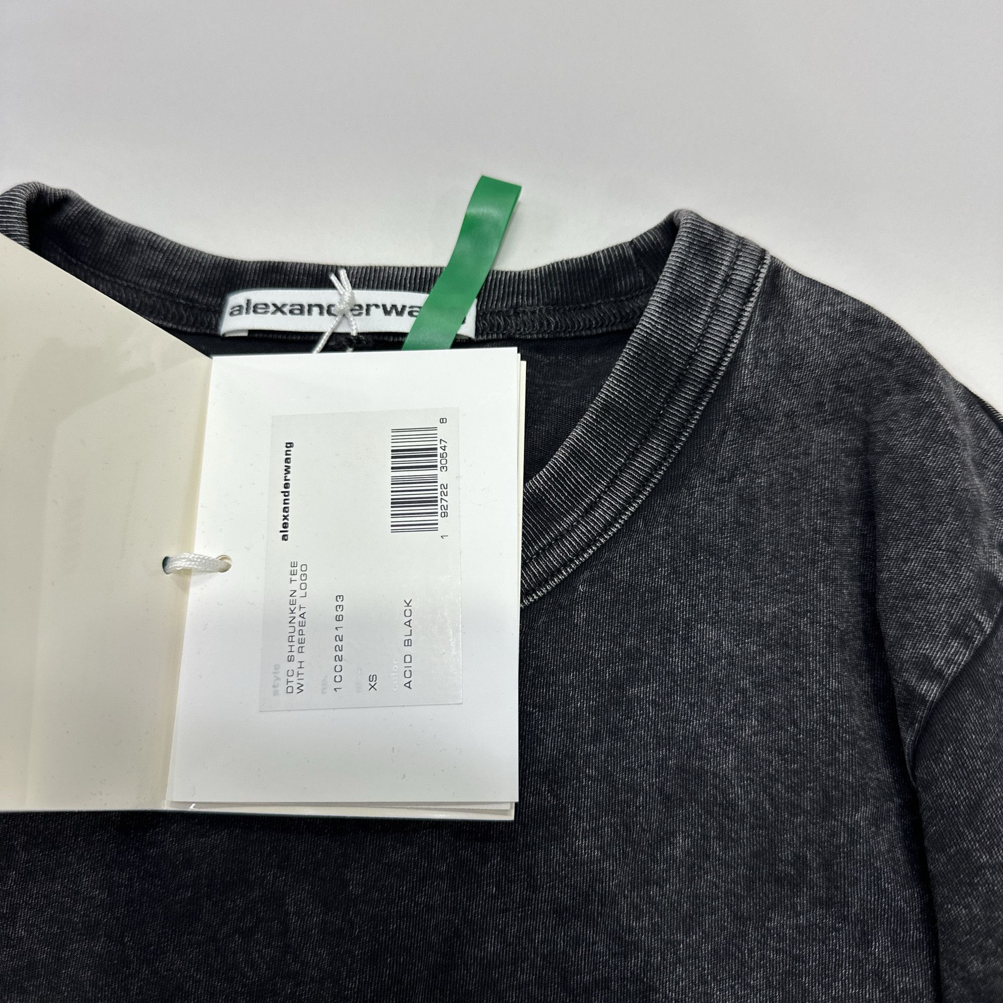 Alexander Wang Alexander Wang Acid Wash Logo T-Shirt Size XS Size XS / US 0-2 / IT 36-38 - 3 Thumbnail