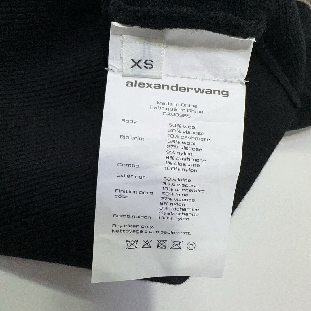 Alexander Wang Alexander Wang Mesh Trim Cardigan Size XS Size XS / US 0-2 / IT 36-38 - 4 Thumbnail
