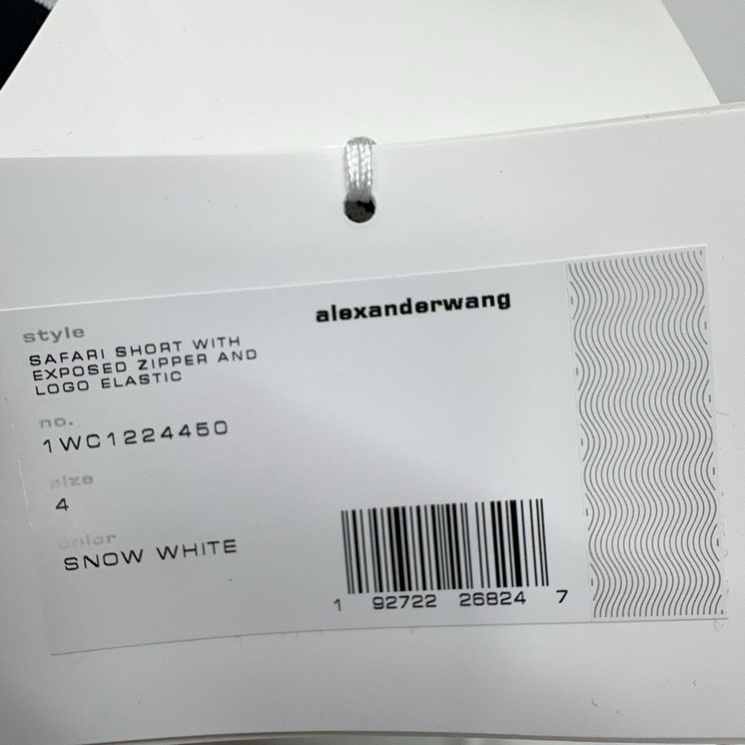Alexander Wang Alexander Wang Logo Elastic Waistband Shorts Size 4 Size 27" / US 4 / IT 40 - 4 Thumbnail