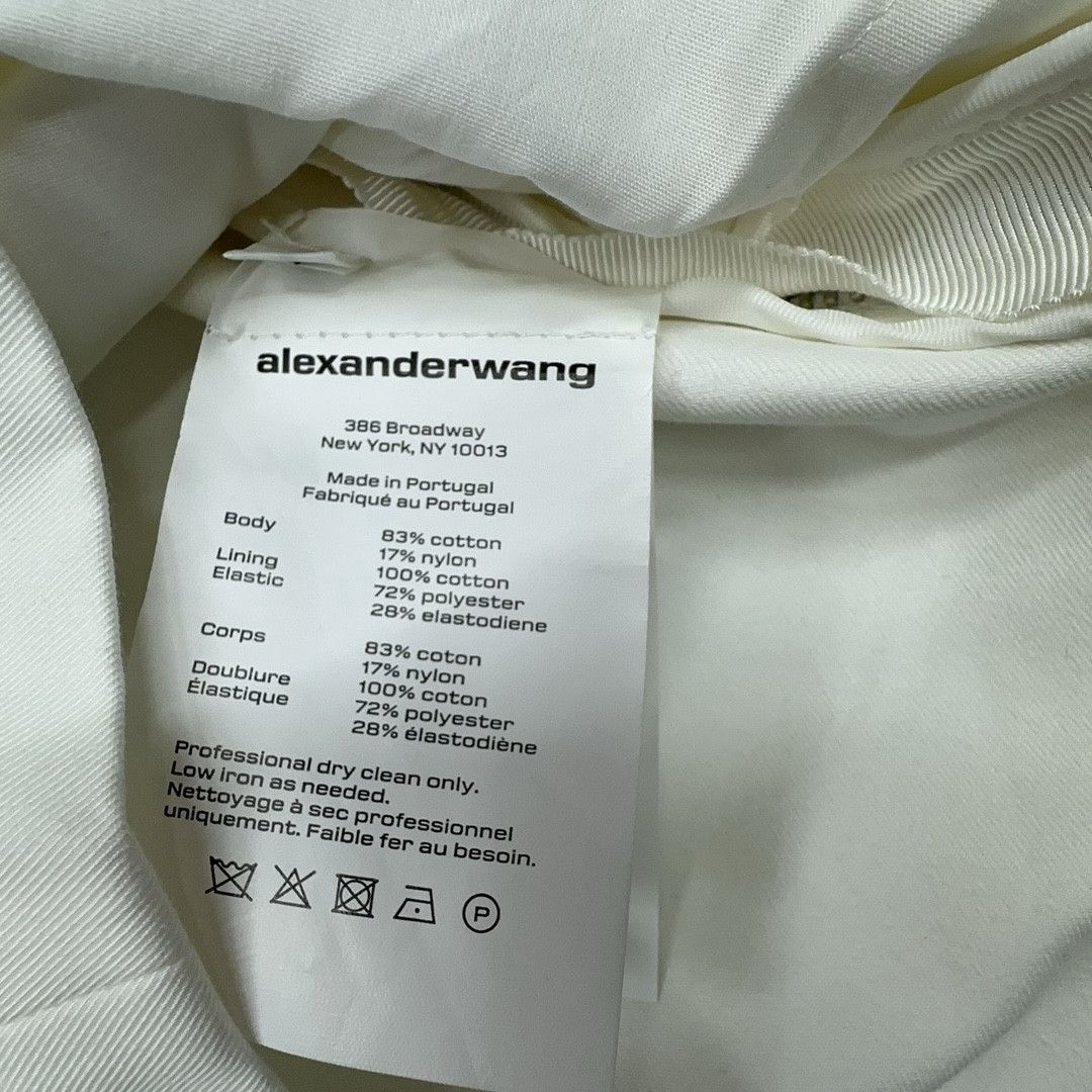 Alexander Wang Alexander Wang Logo Elastic Waistband Shorts Size 4 Size 27" / US 4 / IT 40 - 5 Thumbnail