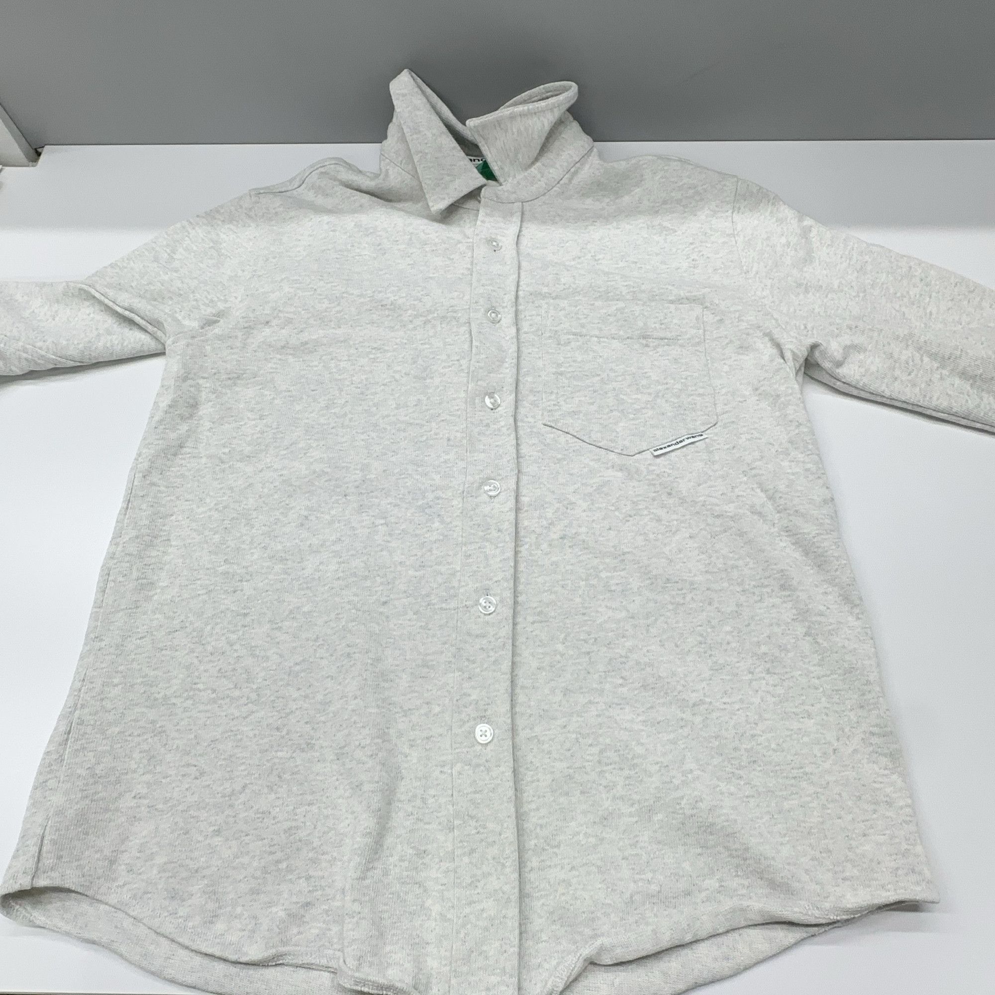 Alexander Wang Alexander Wang Heather Knit Button Up Shirt XXS Size XXS / US 00 / IT 34 - 7 Thumbnail