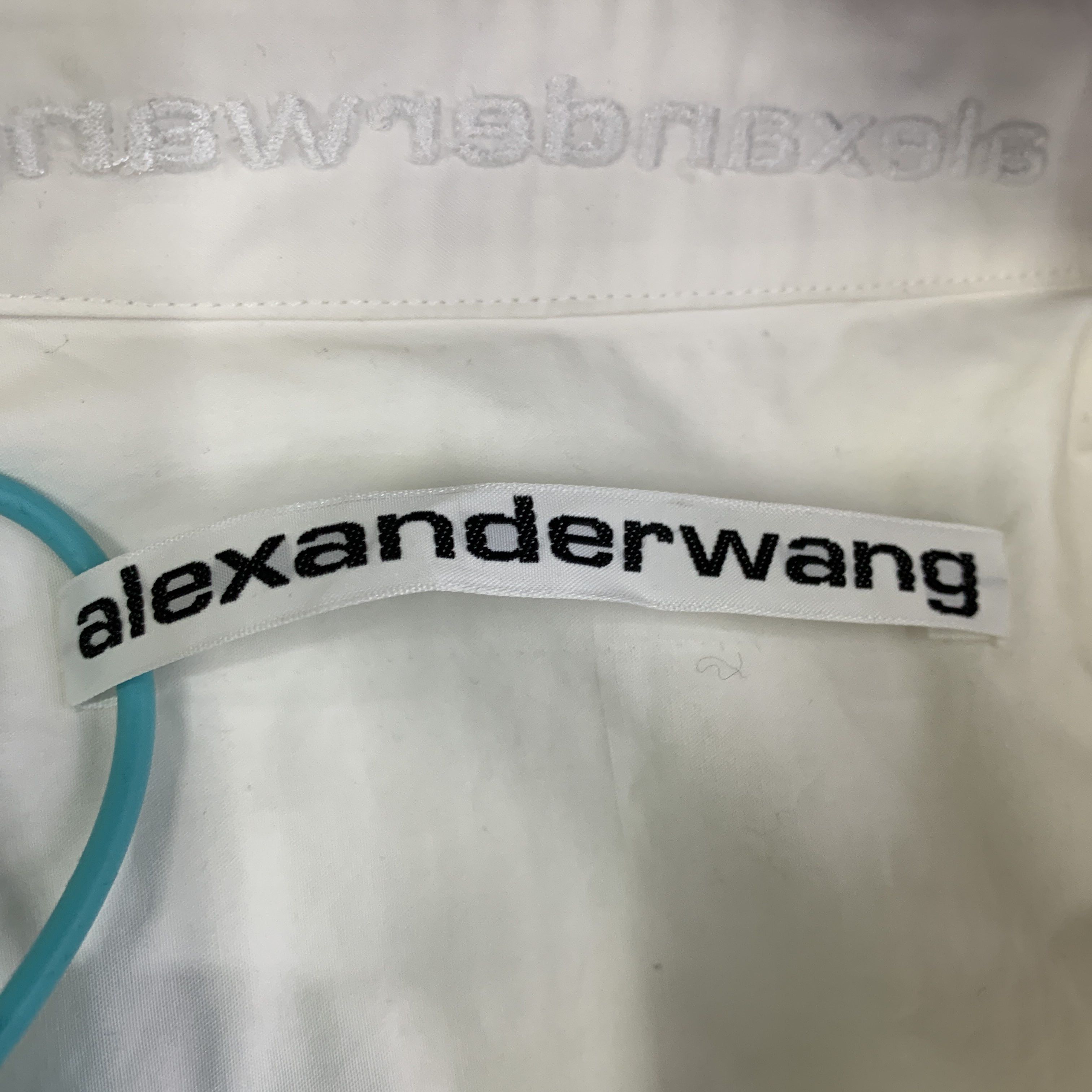 Alexander Wang Alexander Wang Allover Hotfix Button Up Shirt Size S Size S / US 4 / IT 40 - 2 Thumbnail
