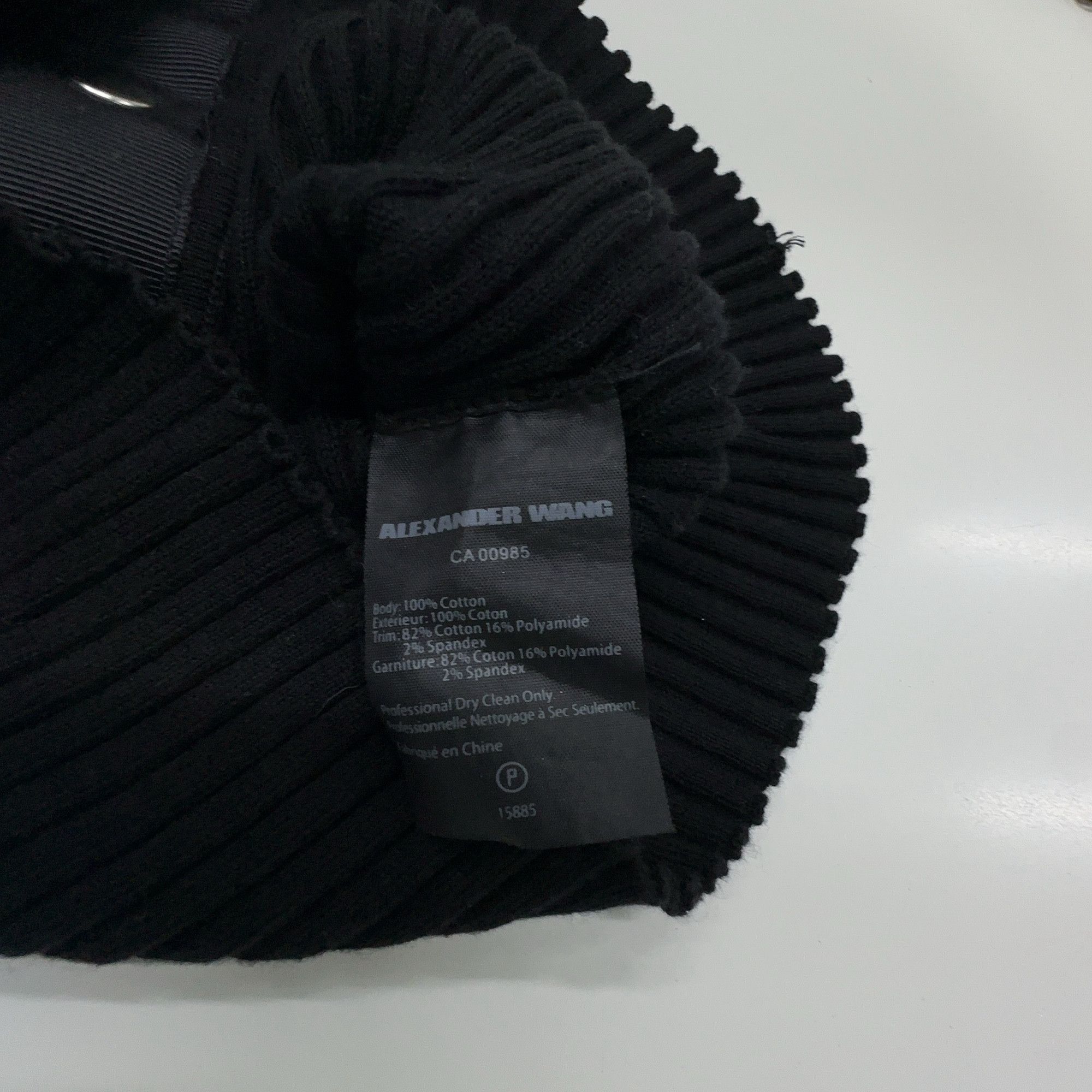 Alexander Wang Alexander Wang Ribbed Ring Detail Cardigan XS Size XS / US 0-2 / IT 36-38 - 3 Thumbnail