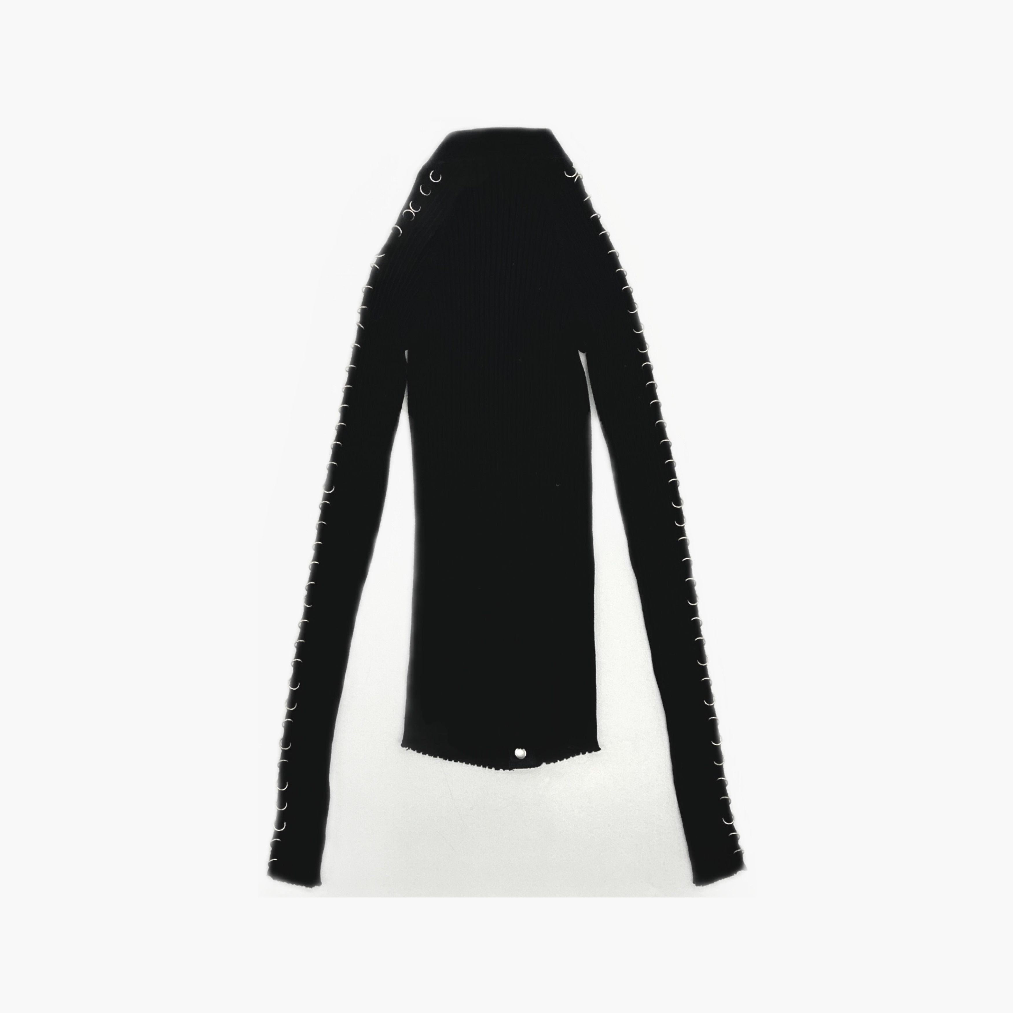 Alexander Wang Alexander Wang Ribbed Ring Detail Cardigan XS Size XS / US 0-2 / IT 36-38 - 2 Thumbnail