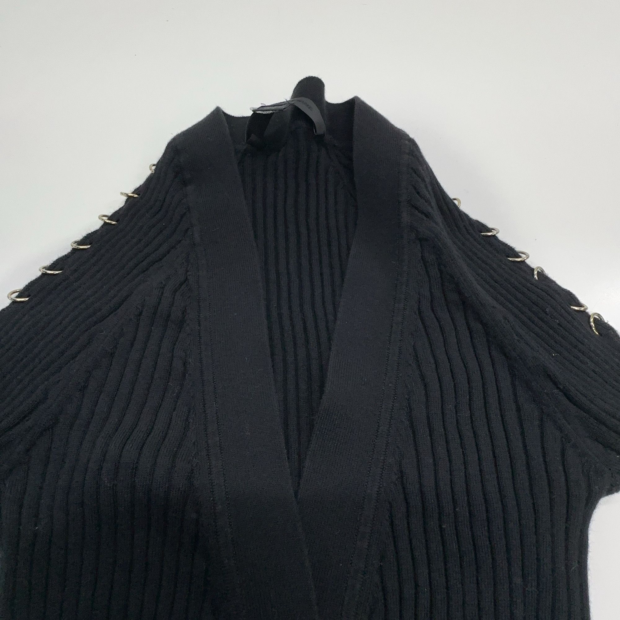 Alexander Wang Alexander Wang Ribbed Ring Detail Cardigan XS Size XS / US 0-2 / IT 36-38 - 5 Thumbnail